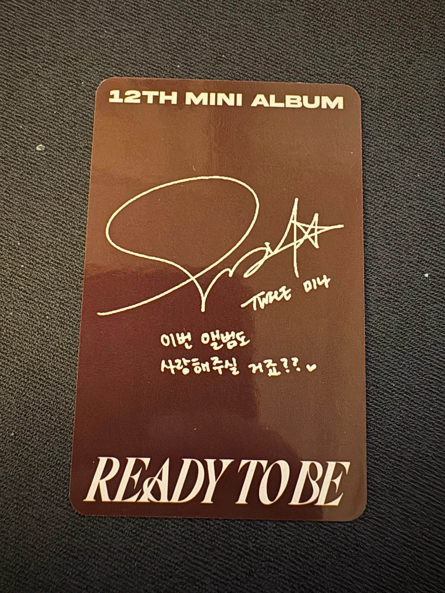 TWICE Mina TWICE-Mina-Album-READY TO BE listing photo 2