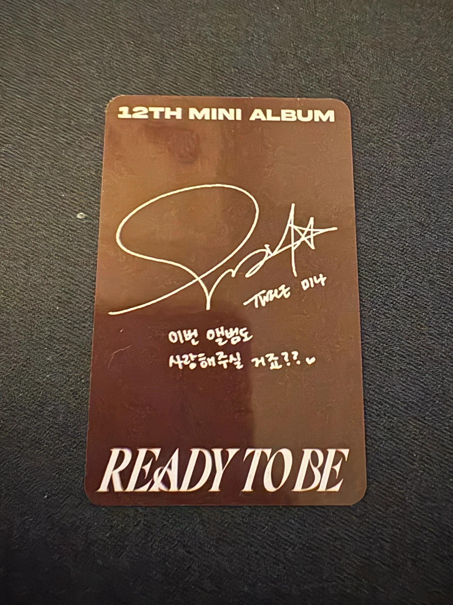 TWICE Mina TWICE-Mina-Album-READY TO BE listing photo 2