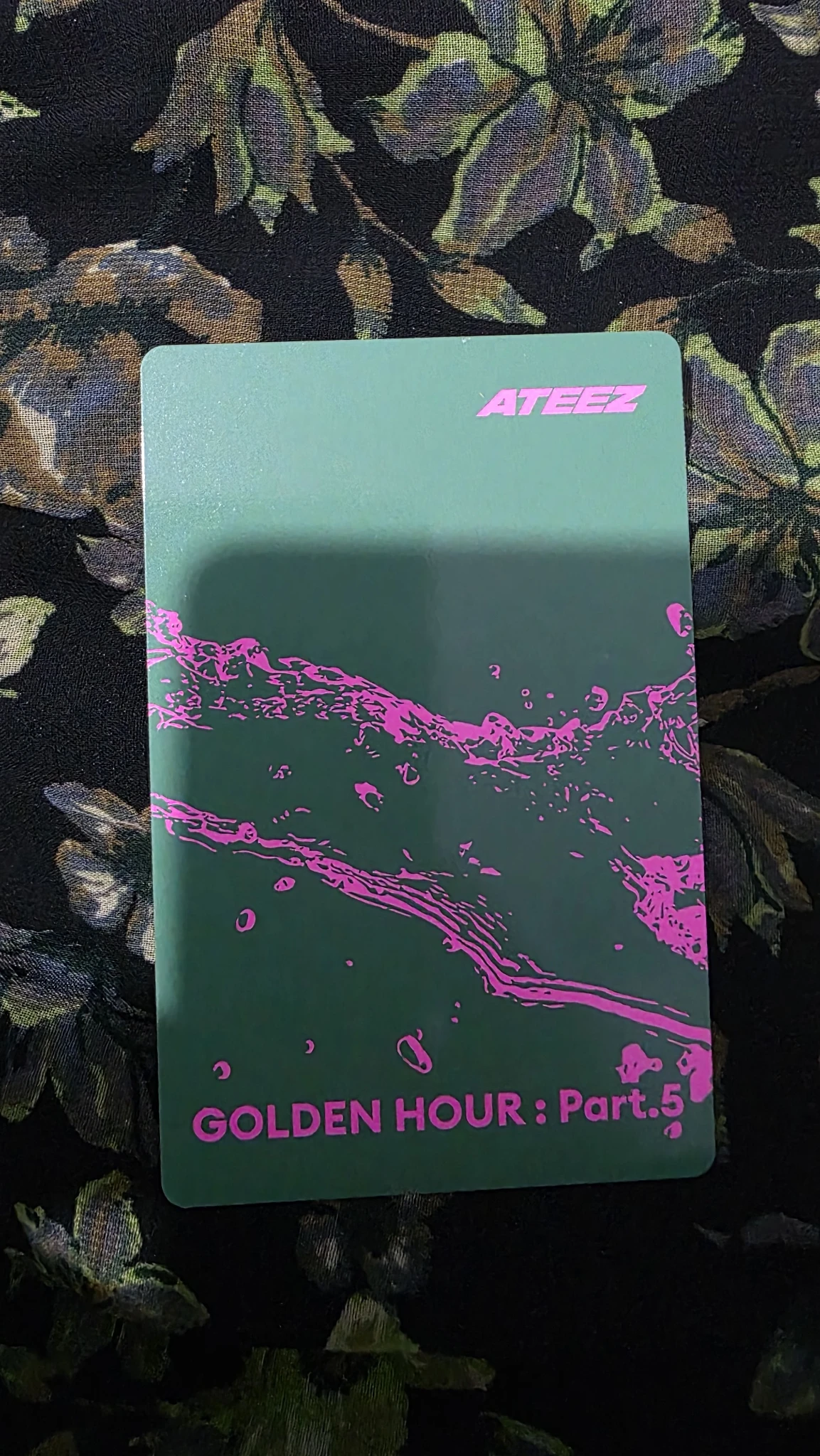 ATEEZ San ATEEZ - San - GOLDEN HOUR : Part.5 Album poca album album photocard Z version listing photo 2