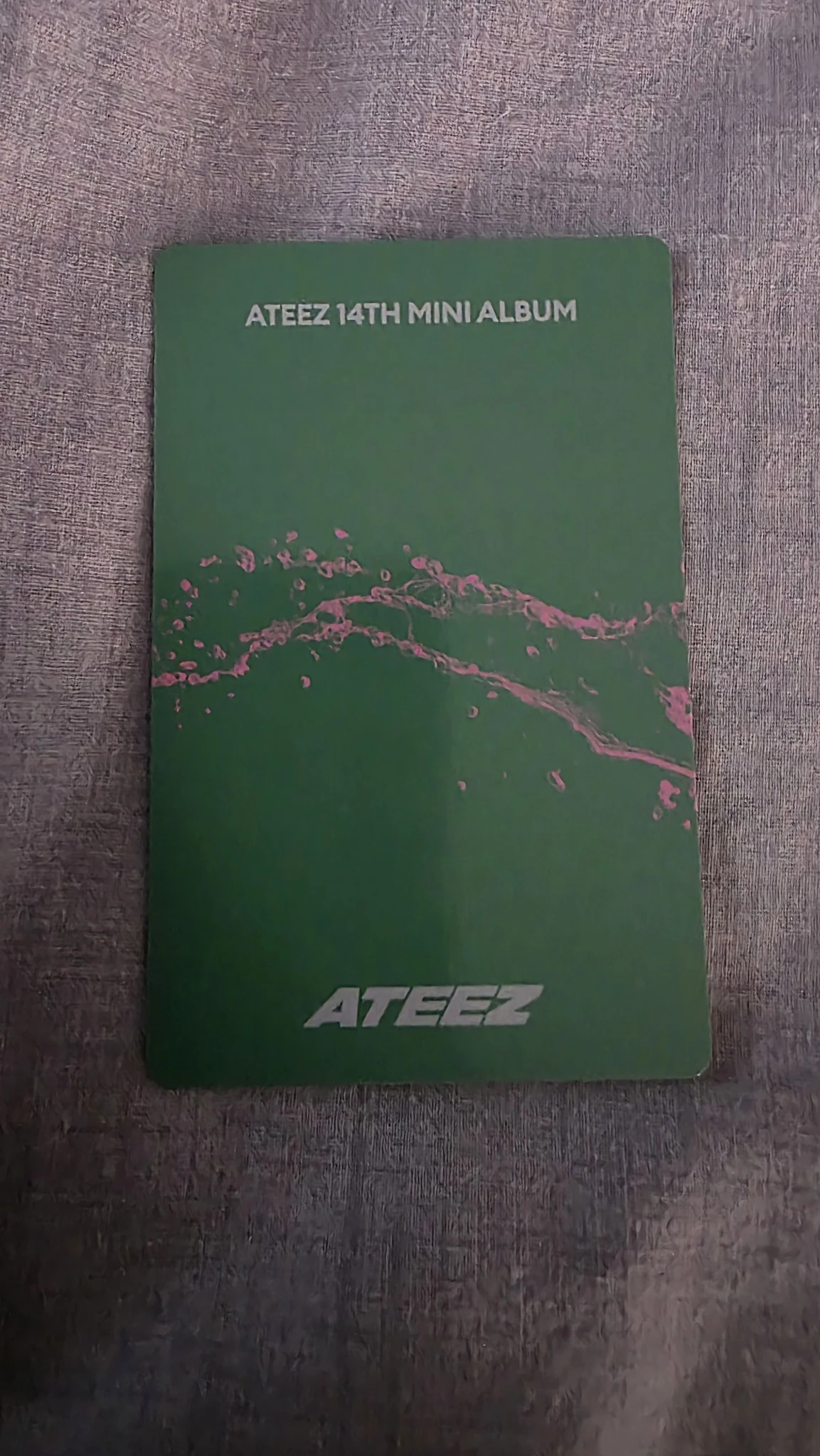 ATEEZ Mingi ATEEZ - Mingi - GOLDEN HOUR : Part.5 Album album photocard poca album Z version image card listing photo 2