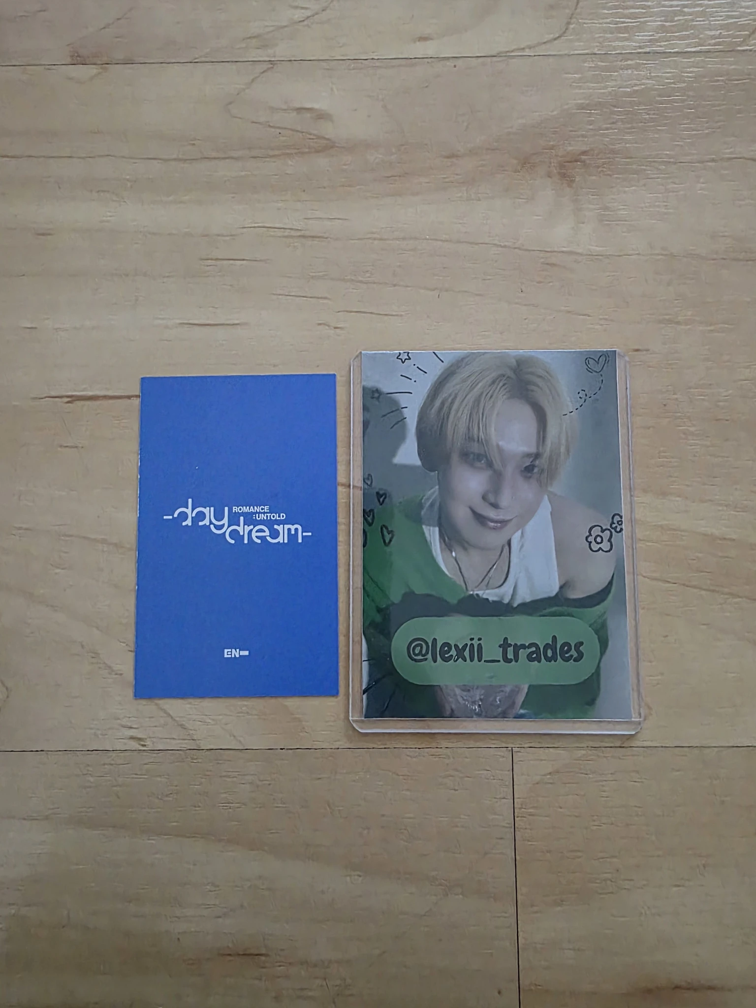 ENHYPEN Jay ENHYPEN - Jay - ROMANCE: UNTOLD-DAYDREAM- Album weverse album version album photocard polaroid weverse photocard set listing photo 2