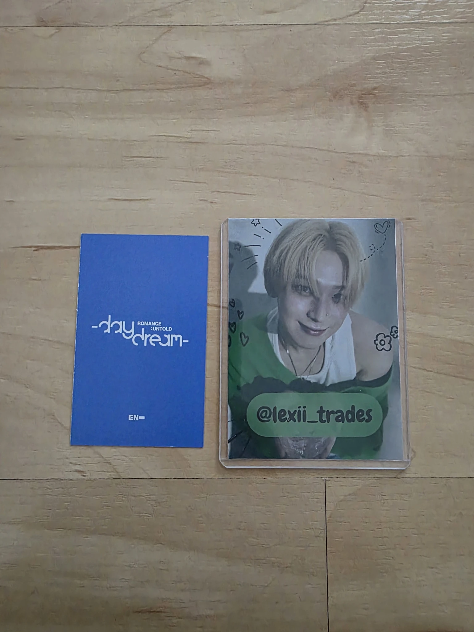 ENHYPEN Jay ENHYPEN - Jay - ROMANCE: UNTOLD-DAYDREAM- Album weverse album version album photocard polaroid weverse photocard set listing photo 2