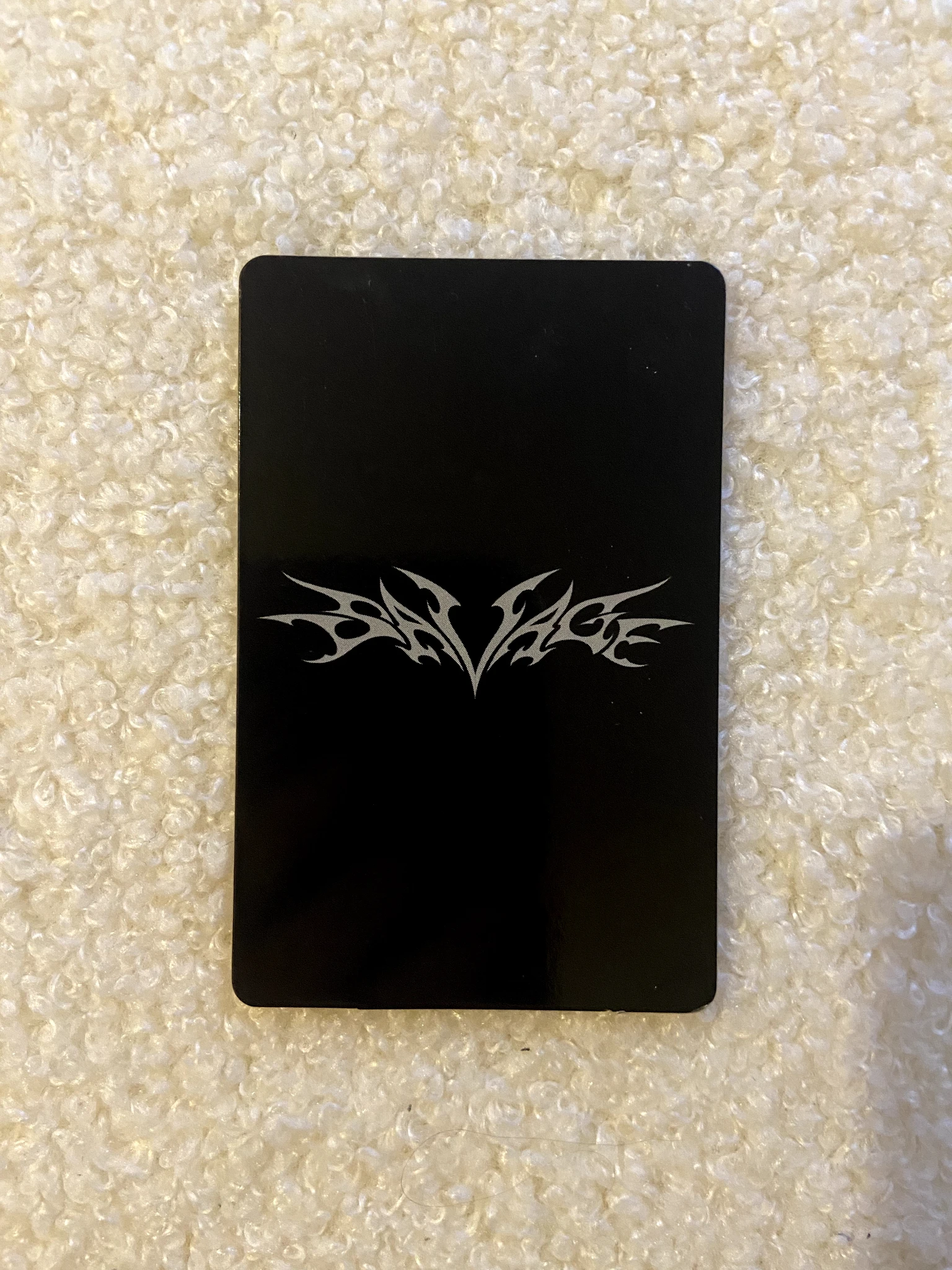aespa Winter aespa - Winter - Savage Album album photocard holographic (hologram) hallucination quest version listing photo 2