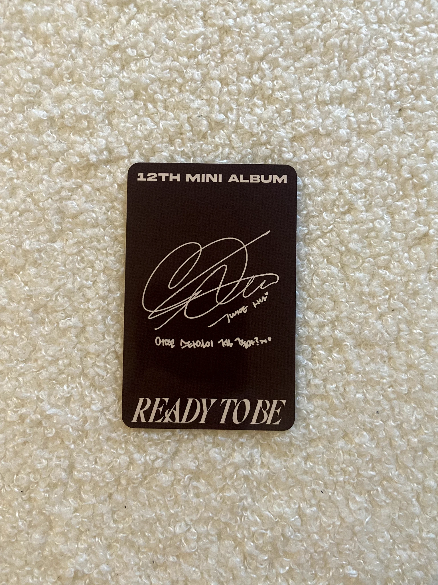 TWICE Sana TWICE-Sana-Album-READY TO BE listing photo 2