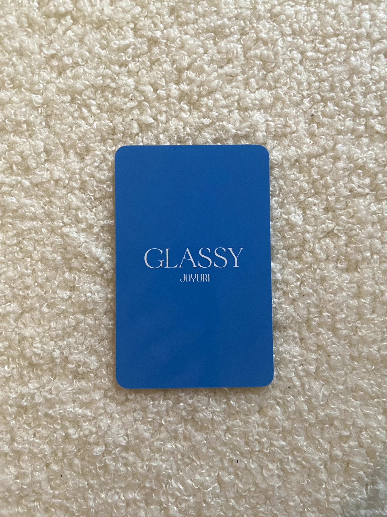 Jo Yuri Jo Yuri Jo Yuri - Jo Yuri - GLASSY Album yes24 pob (pre-order benefit) listing photo 2