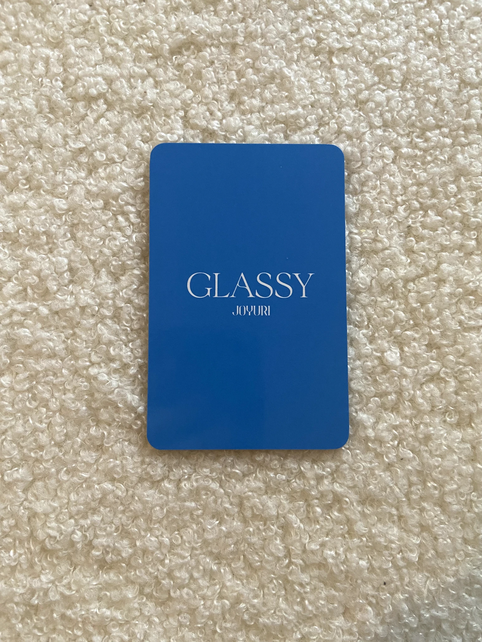 Jo Yuri Jo Yuri Jo Yuri - Jo Yuri - GLASSY Album yes24 pob (pre-order benefit) listing photo 2