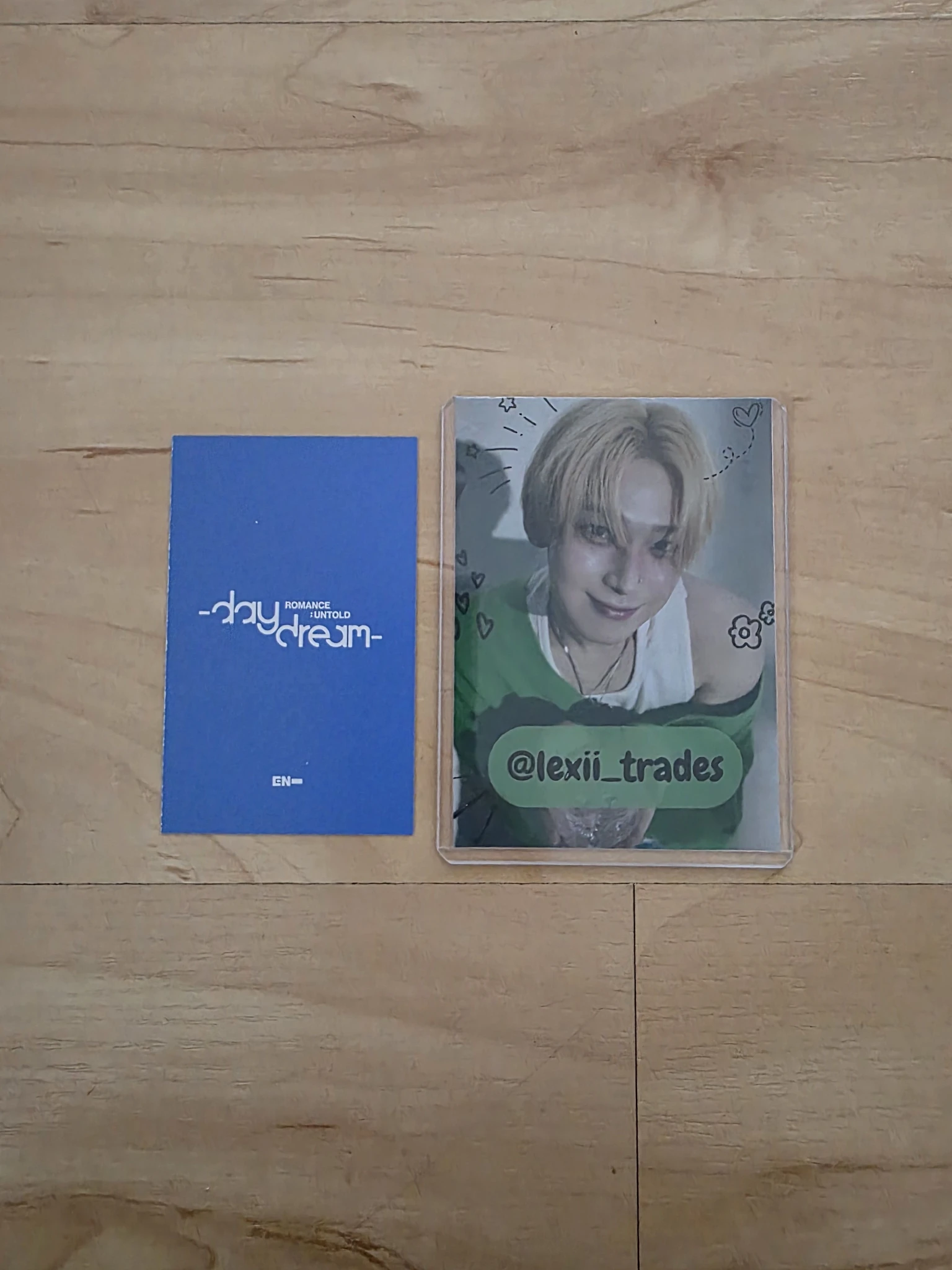 ENHYPEN Sunghoon ENHYPEN - Sunghoon - ROMANCE: UNTOLD-DAYDREAM- Album album photocard weverse album version horizontal polaroid photocard set listing photo 2
