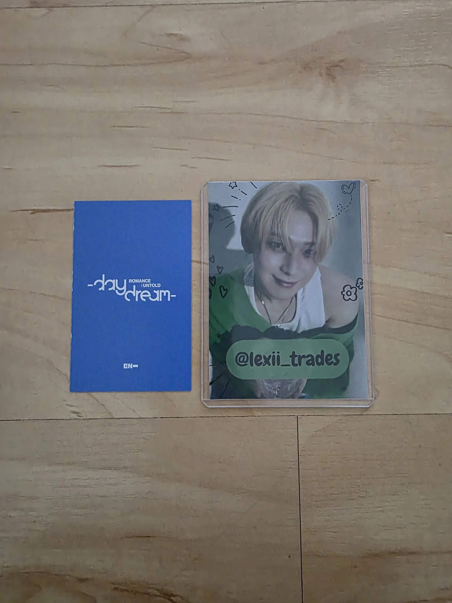 ENHYPEN Sunghoon ENHYPEN - Sunghoon - ROMANCE: UNTOLD-DAYDREAM- Album album photocard weverse album version horizontal polaroid photocard set listing photo 2
