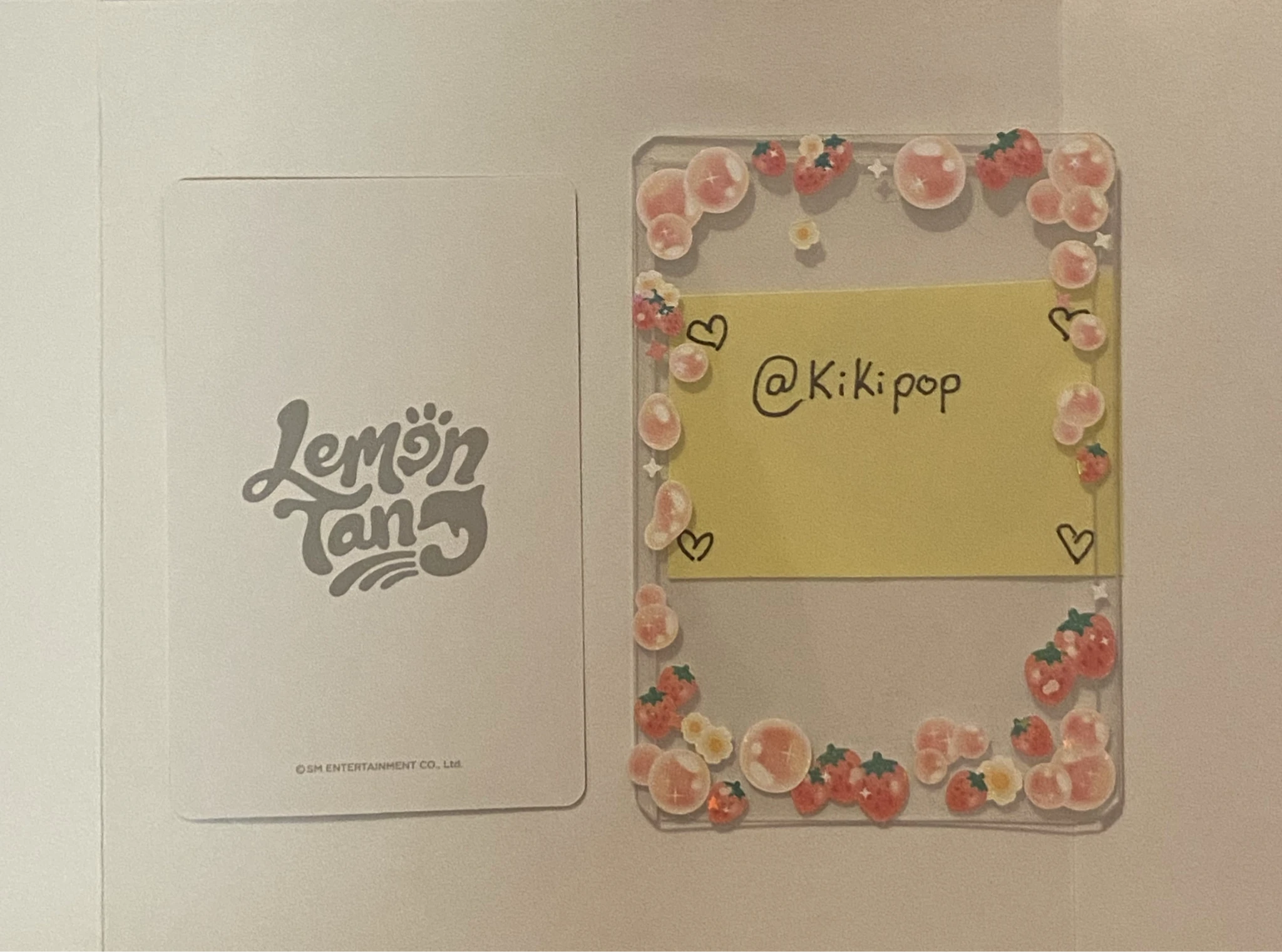 Hearts2Hearts Ian Hearts2Hearts - Ian - Lemon Tang Album trading card merch photocard A version listing photo 2