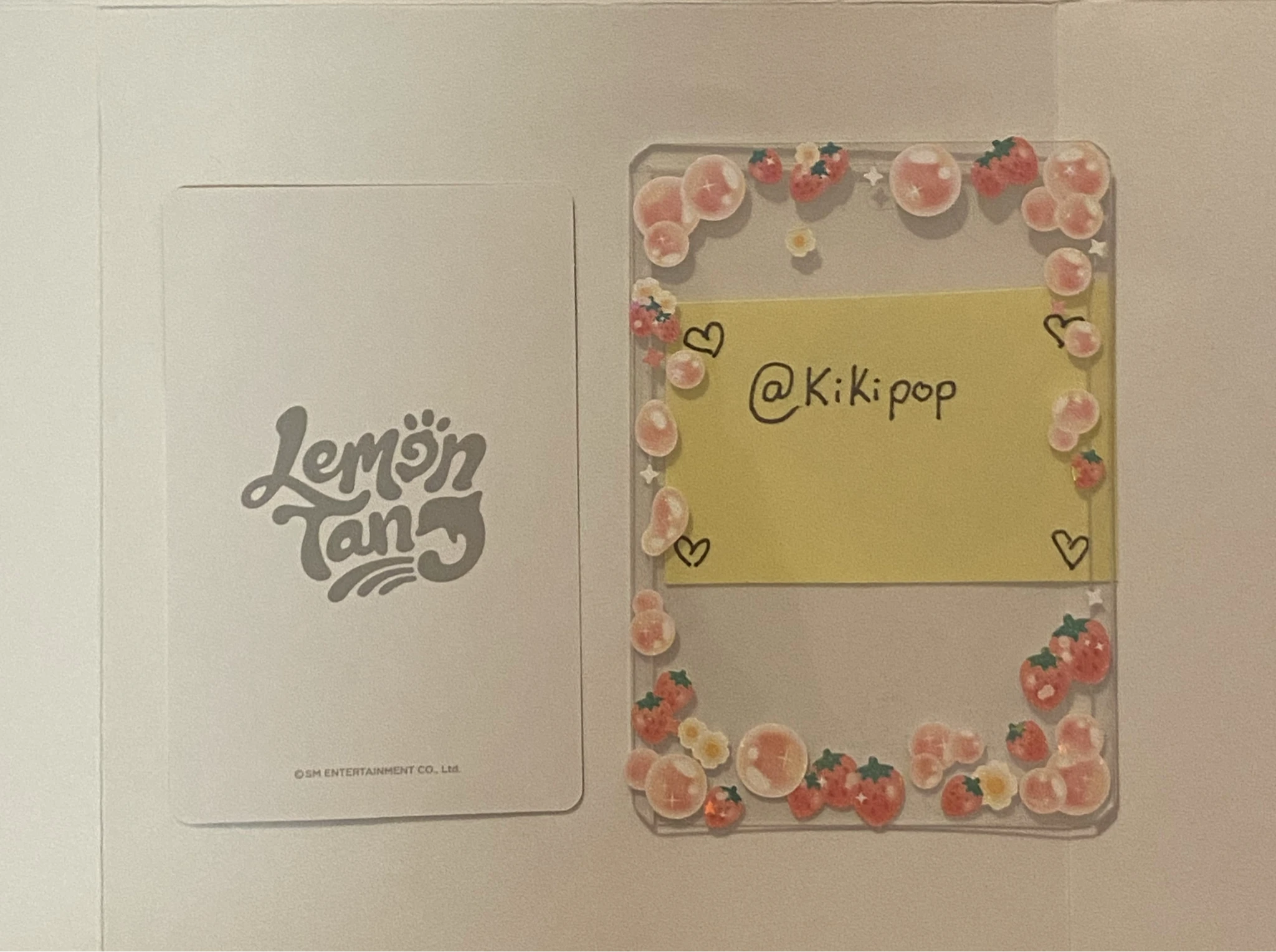 Hearts2Hearts Juun Hearts2Hearts - Juun - Lemon Tang Album trading card merch photocard B version listing photo 2