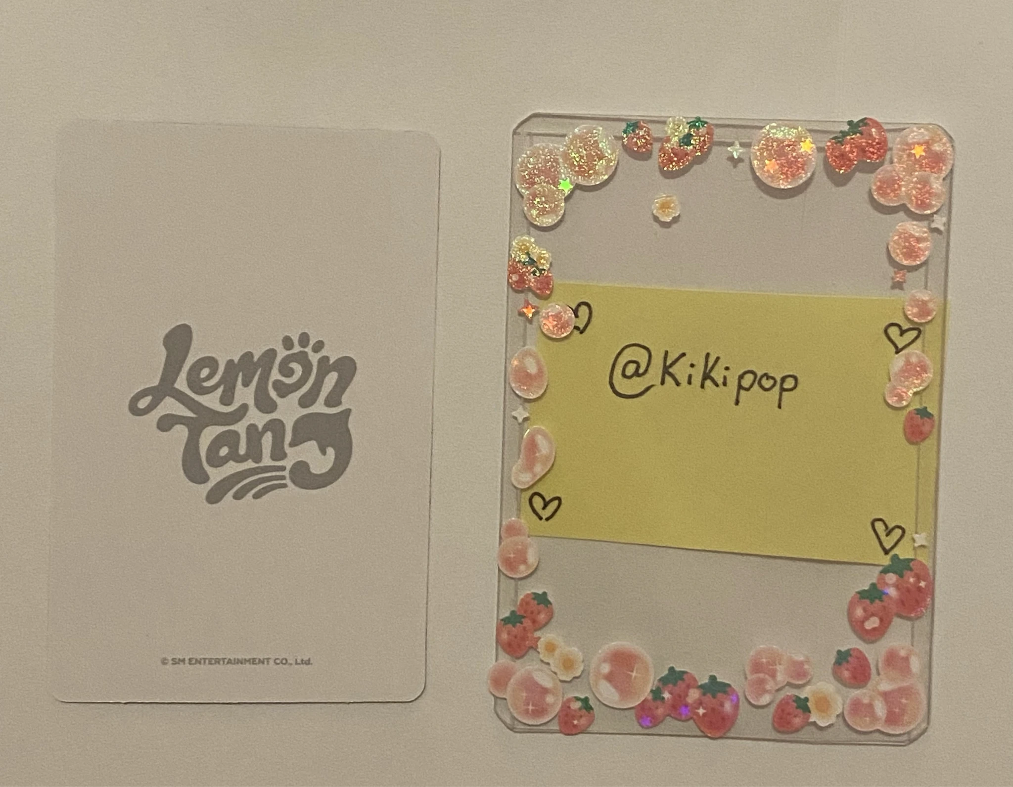 Hearts2Hearts Carmen Hearts2Hearts - Carmen - Lemon Tang Album merch photocard trading card listing photo 2