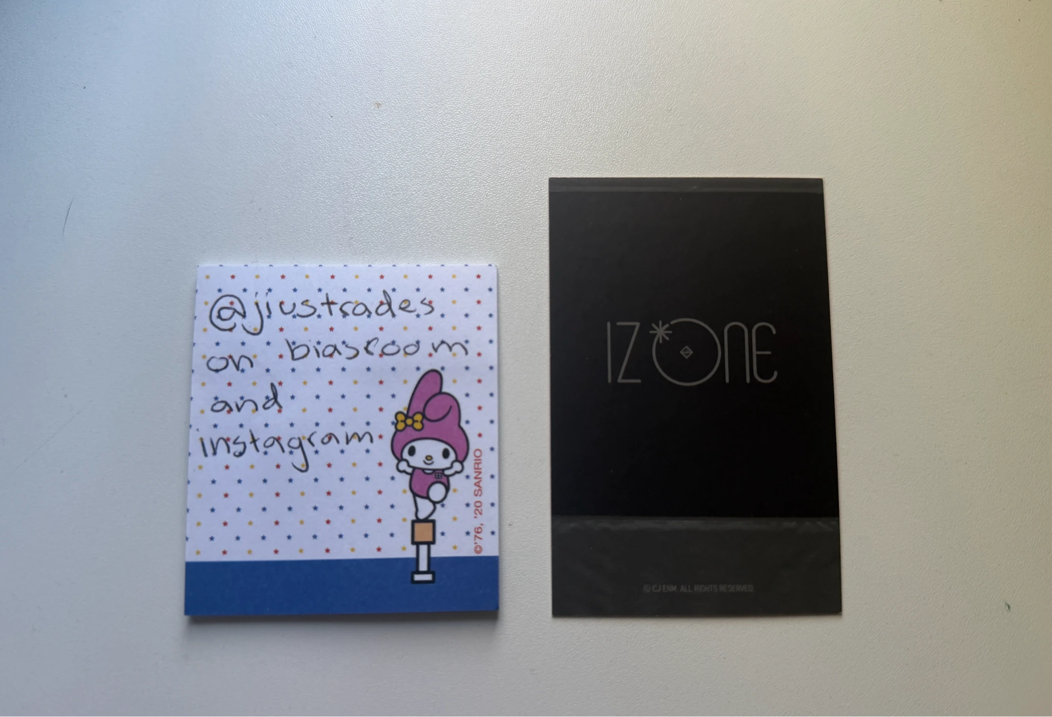 IZ*ONE Hyewon IZ*ONE - Hyewon - EYES ON ME Event polaroid trading card listing photo 2