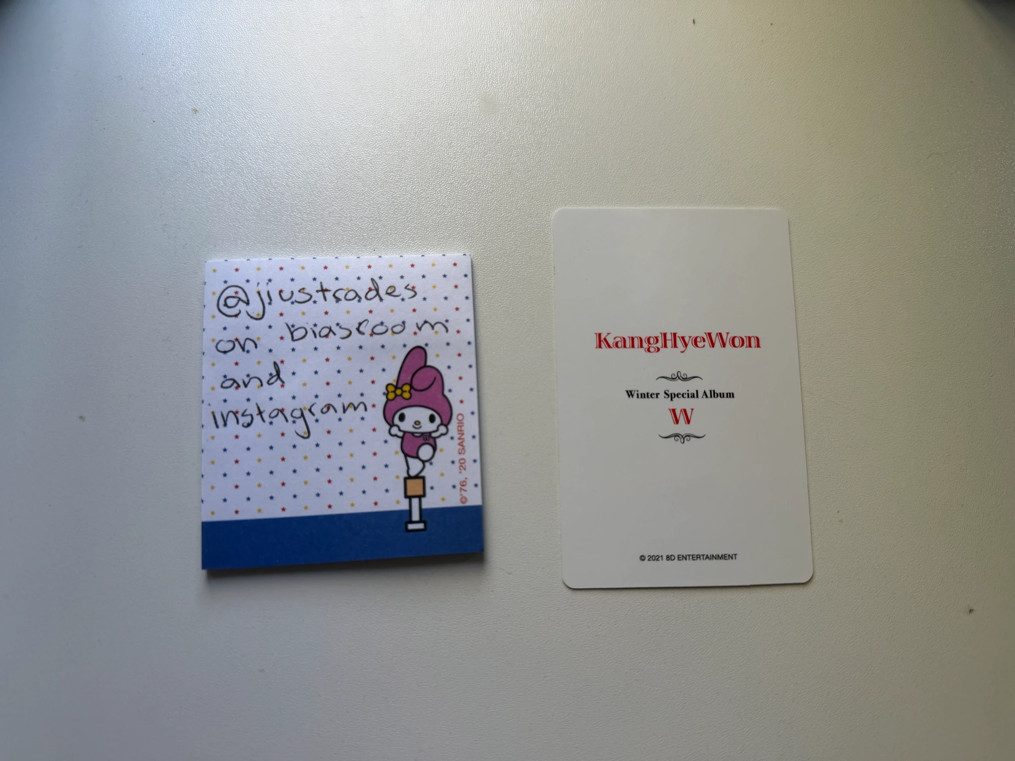 Kang Hyewon Hyewon Kang Hyewon - Hyewon - W Album album photocard standard version listing photo 2