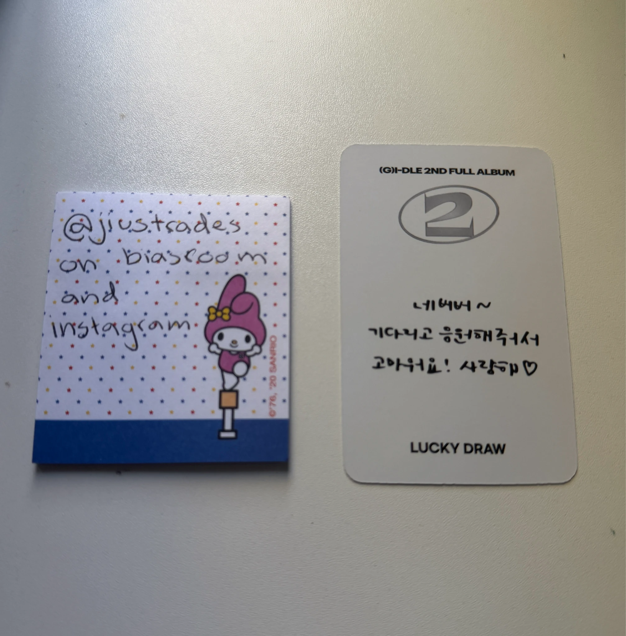 i-dle Minnie i-dle - Minnie - 2 Album lucky draw (LD) apple music listing photo 2