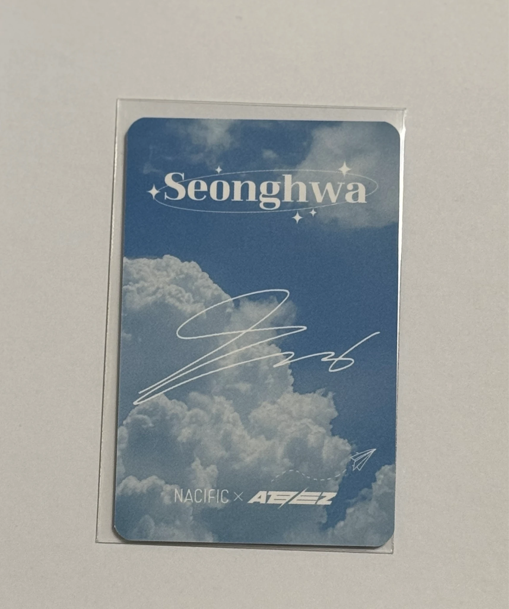 ATEEZ Seonghwa ATEEZ - Seonghwa - Ateez x Nacific Other round 7 nacific special card listing photo 2