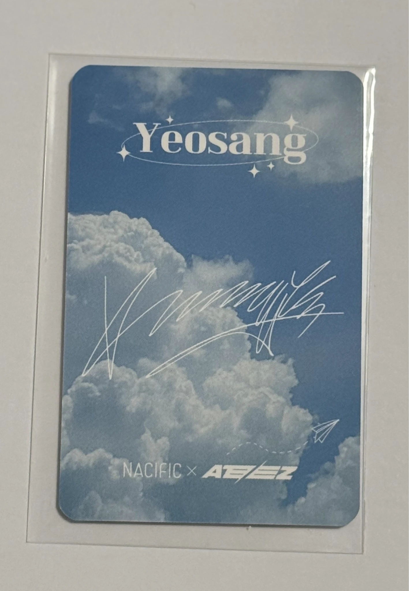 ATEEZ Yeosang ATEEZ - Yeosang - Ateez x Nacific Other round 7 nacific special card listing photo 2