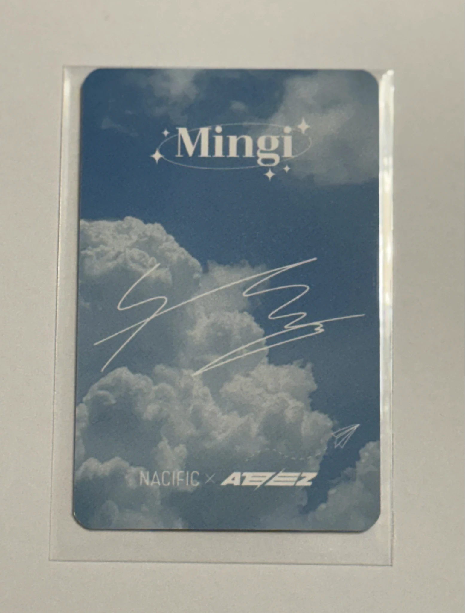 ATEEZ Mingi ATEEZ - Mingi - Ateez x Nacific Other round 7 nacific special card listing photo 2