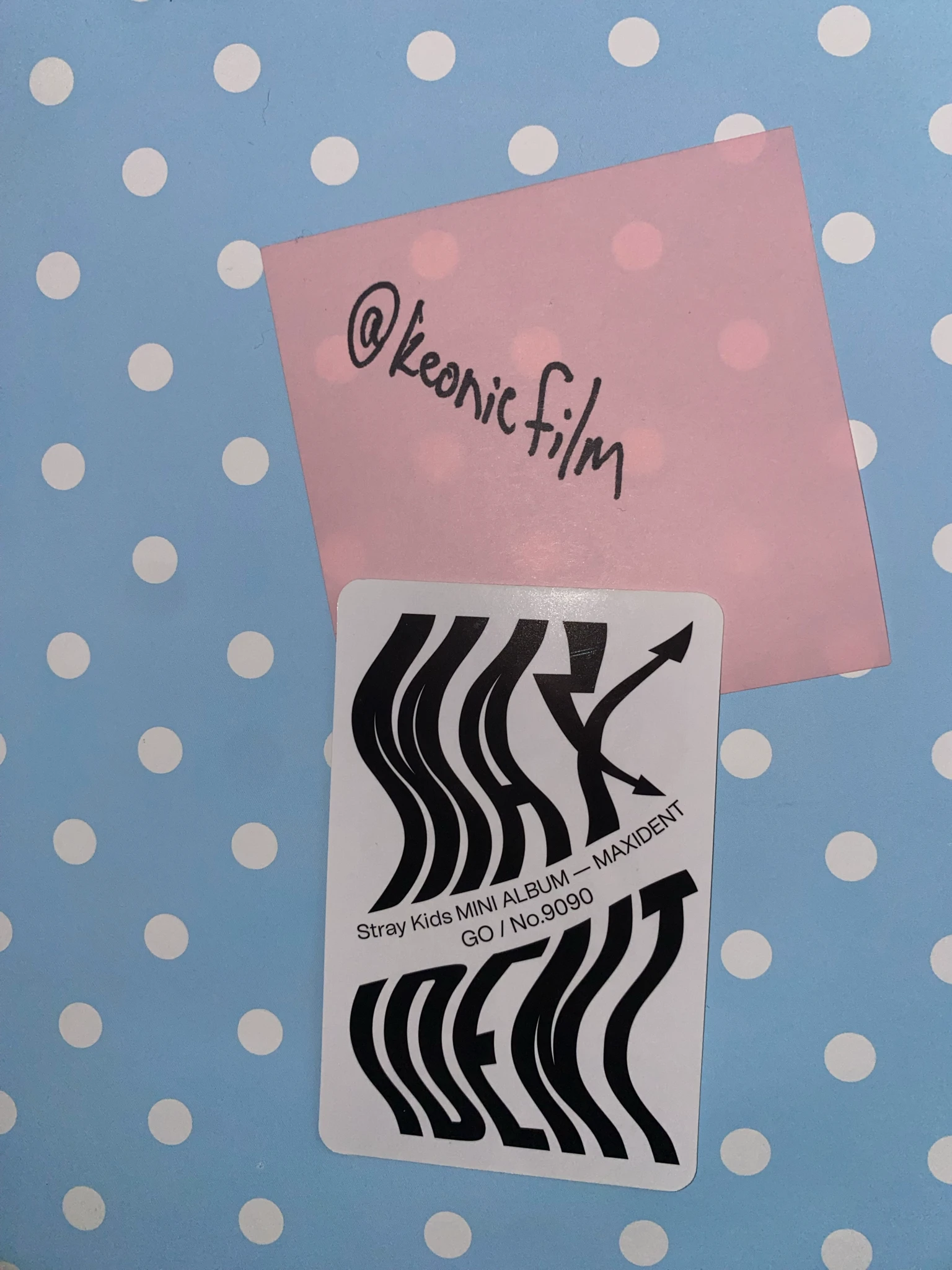 Stray Kids Lee Know Stray Kids - Lee Know - Maxident Album album photocard GO Version listing photo 2