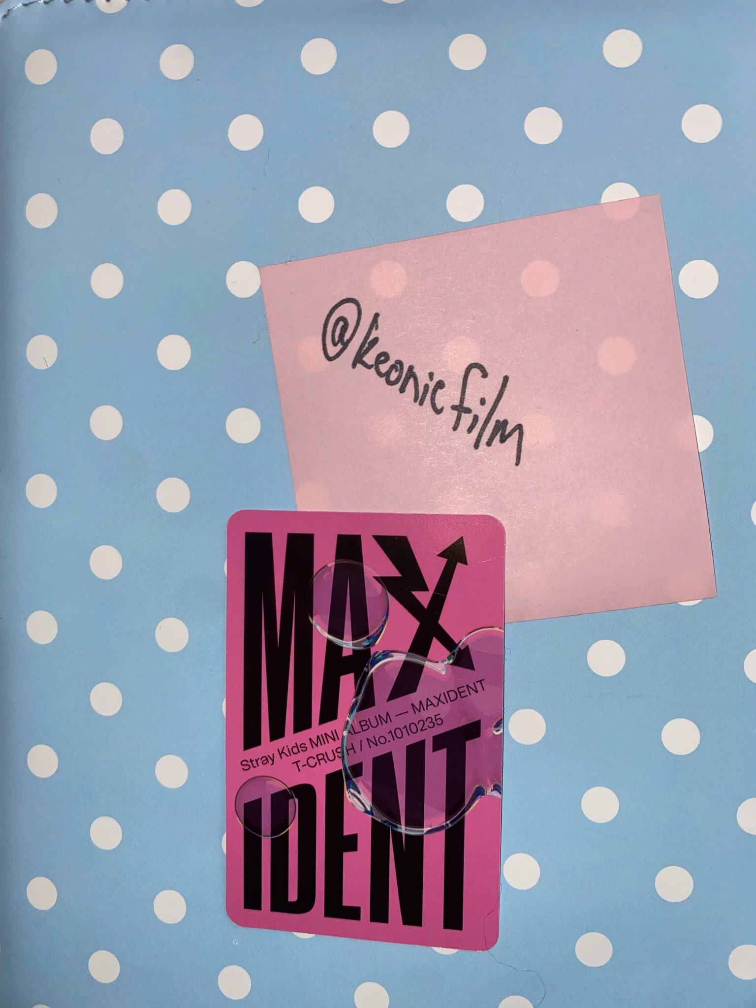 Stray Kids Lee Know Stray Kids - Lee Know - MAXIDENT Album album photocard t-crush version standard version limited edition listing photo 2