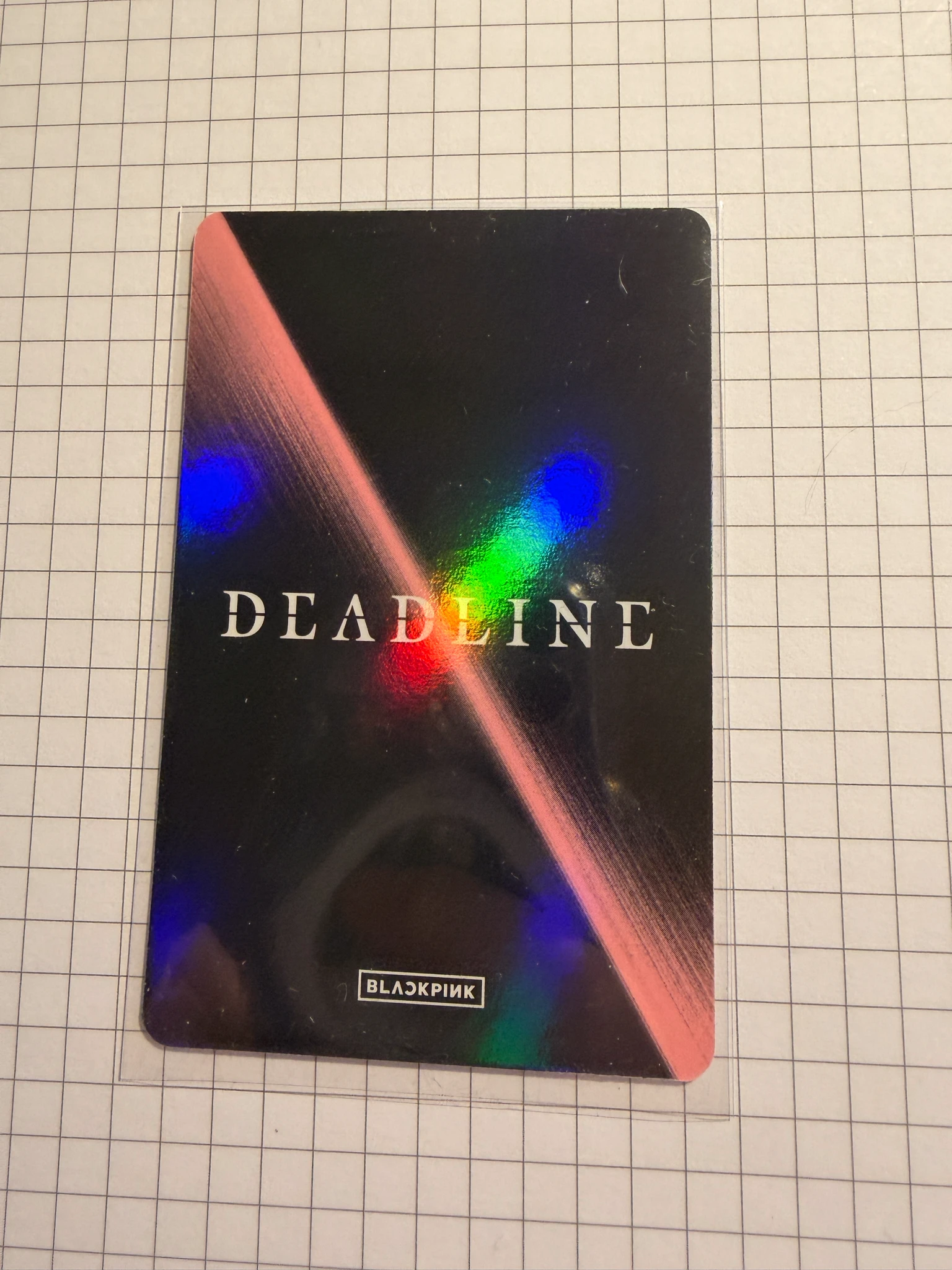 BLACKPINK Jisoo BLACKPINK - Jisoo - Deadline Album pob (pre-order benefit) silver version first press only listing photo 2