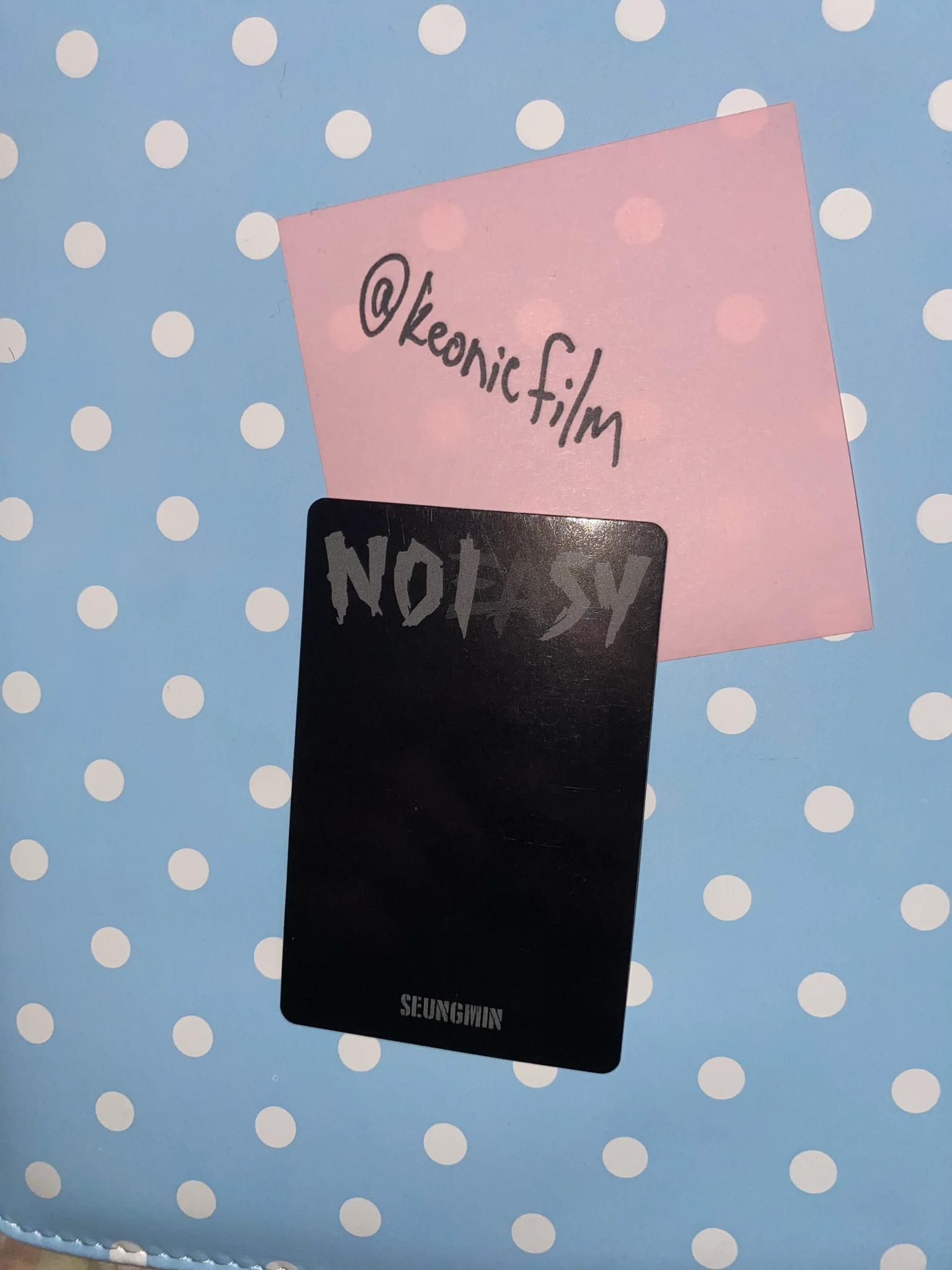 Stray Kids Seungmin Stray Kids - Seungmin - NoEasy Album album photocard limited ver. listing photo 2