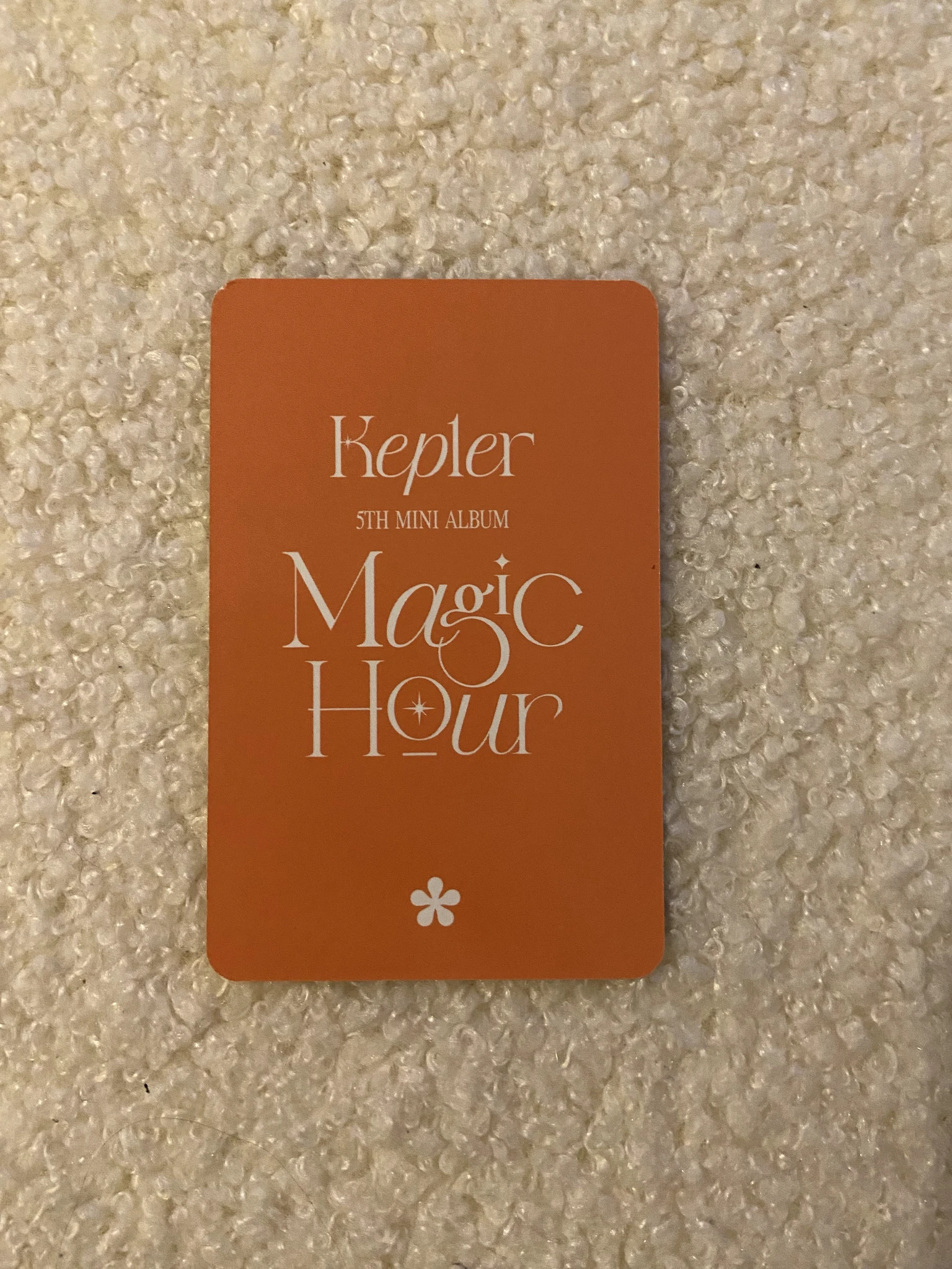 Kep1er Huening Bahiyyih Kep1er - Huening Bahiyyih - Magic Hour Album first press only photocard set sunkissed version listing photo 2