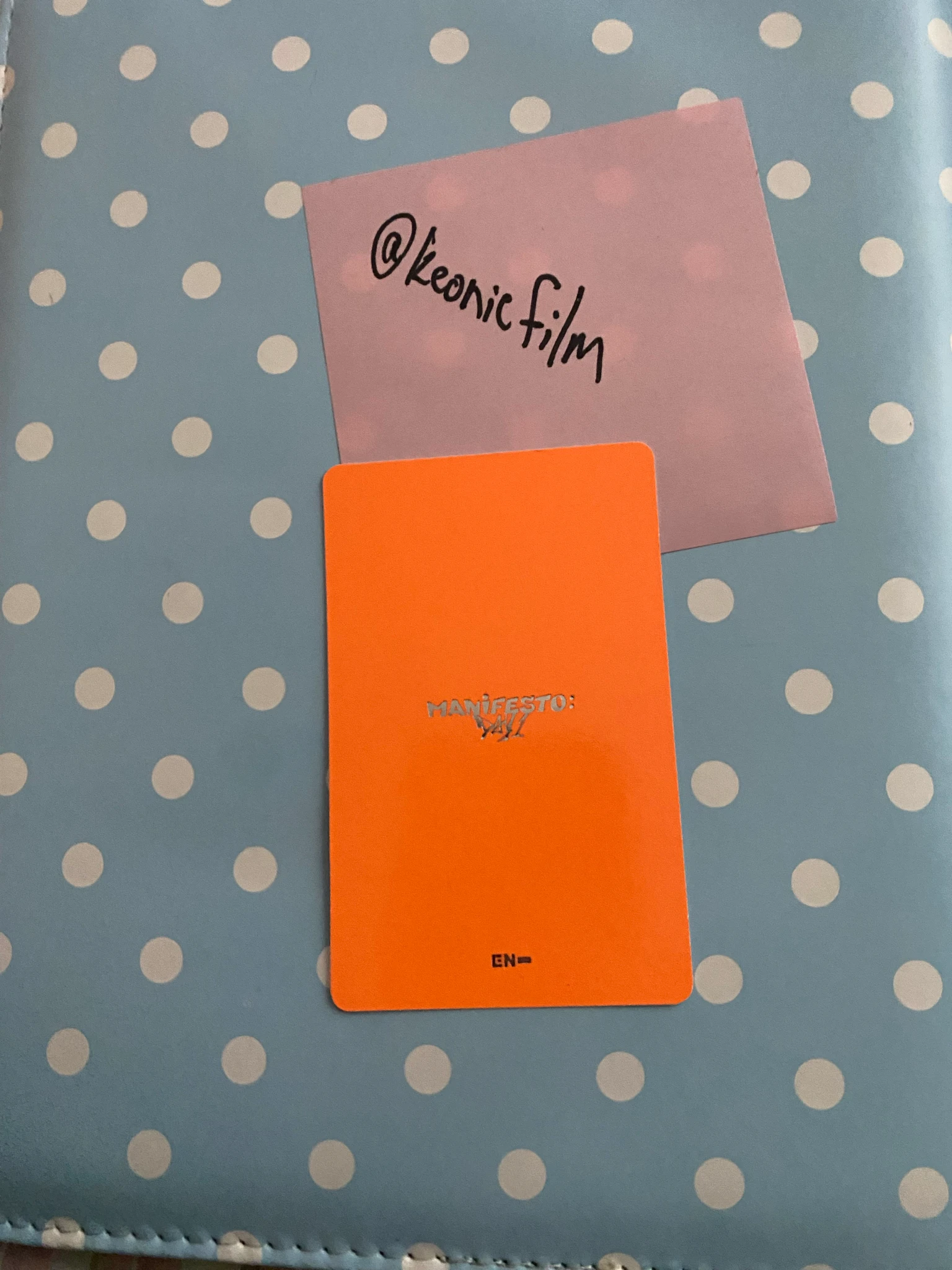 ENHYPEN Evan (Heeseung) ENHYPEN - Heeseung - MANIFESTO: DAY 1 Album m ver listing photo 2