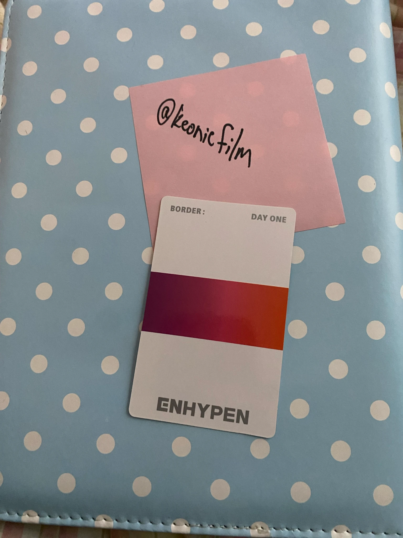 ENHYPEN Jay ENHYPEN - Jay - BORDER : DAY ONE Album korean album dusk version album photocard listing photo 2