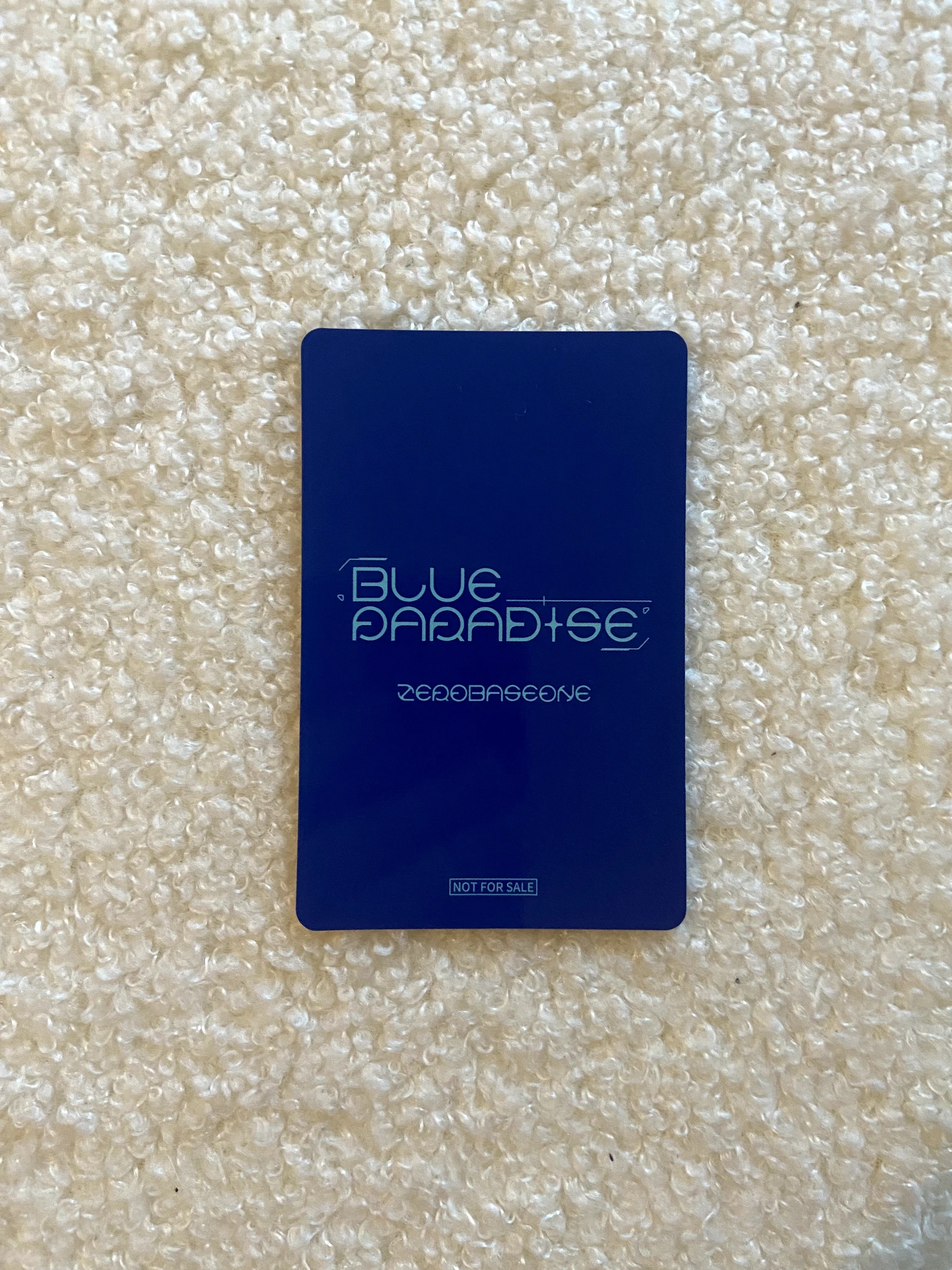 ZEROBASEONE Yujin ZEROBASEONE - Yujin - Blue Paradise Album lucky draw japan retail stores listing photo 2