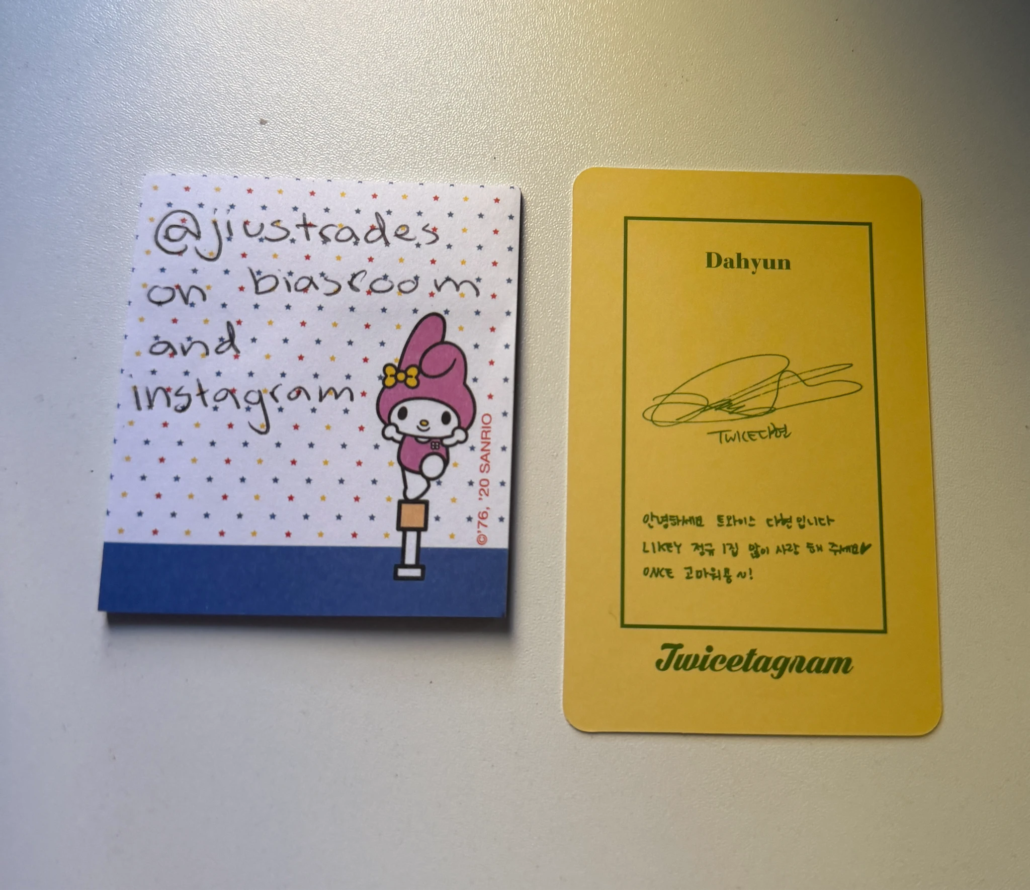 TWICE Dahyun TWICE - Dahyun - Twicetagram Album album photocard listing photo 2