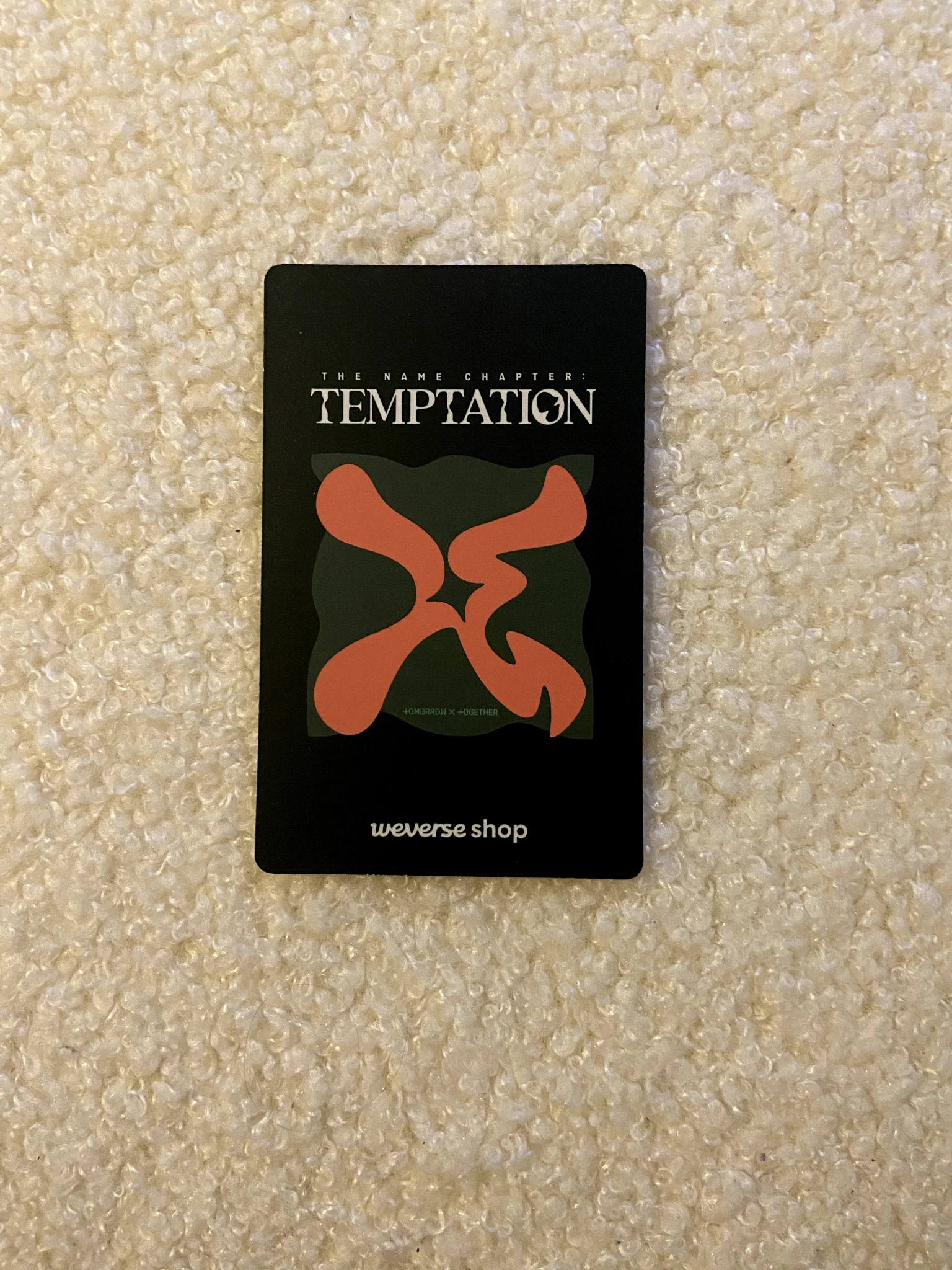TOMORROW X TOGETHER Beomgyu TOMORROW X TOGETHER - Beomgyu - The Name Chapter: Temptation Album pob (pre-order benefit) weverse shop global (wvg) listing photo 2