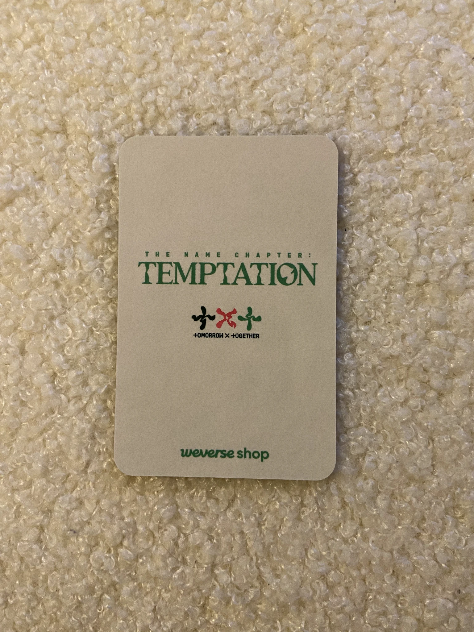 TOMORROW X TOGETHER Beomgyu TOMORROW X TOGETHER - Beomgyu - The Name Chapter: Temptation Album lucky draw naver shopping live lullaby version listing photo 2
