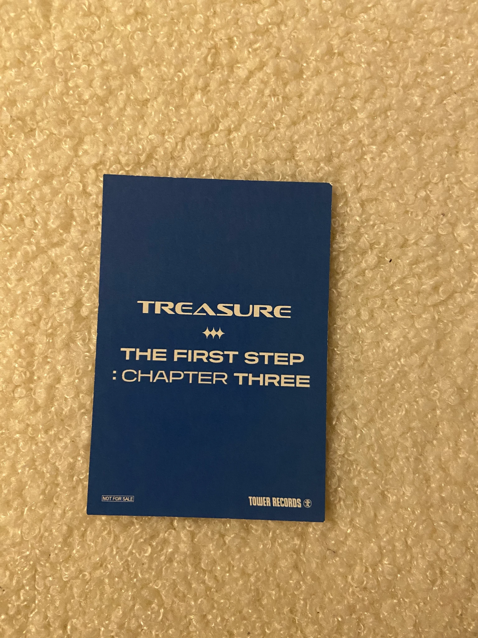 TREASURE Yoshi TREASURE - Yoshi - THE FIRST STEP: CHAPTER THREE Album pob (pre-order benefit) tower records japan listing photo 2