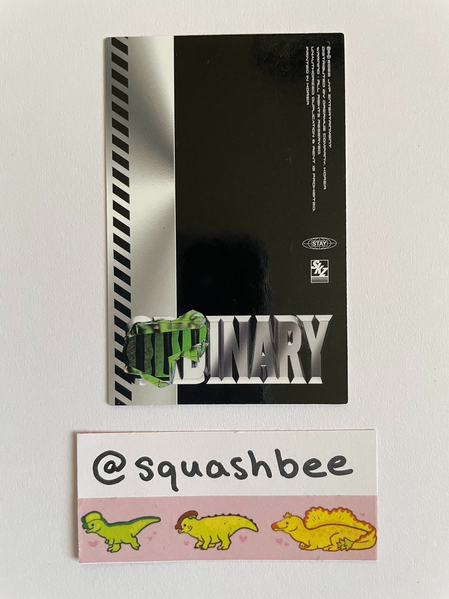 Stray Kids Changbin Stray Kids - Changbin - Oddinary Album id card listing photo 2