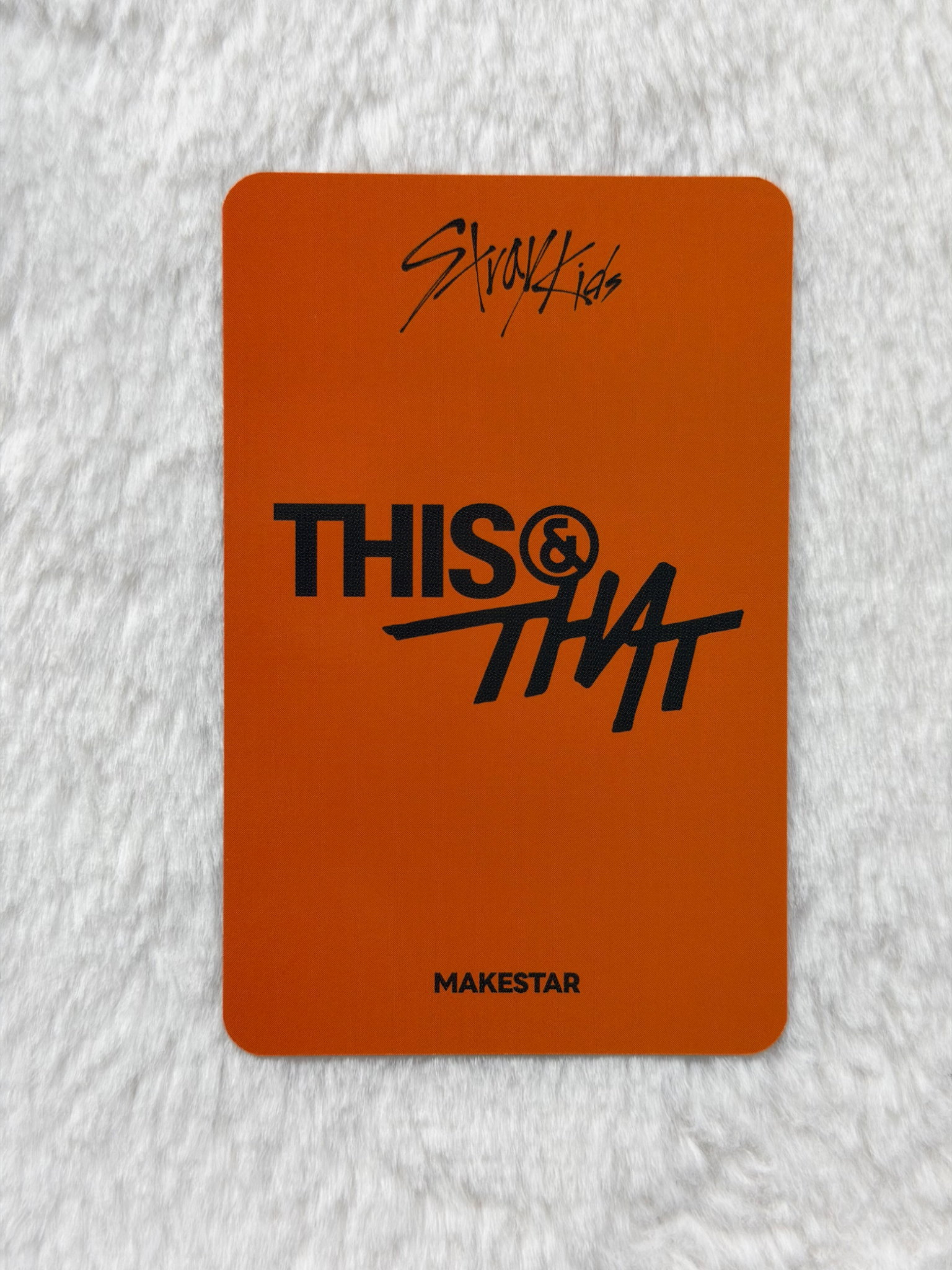 Stray Kids I.N Stray Kids - I.N - This & That Album pob (pre-order benefit) makestar holographic (hologram) listing photo 2