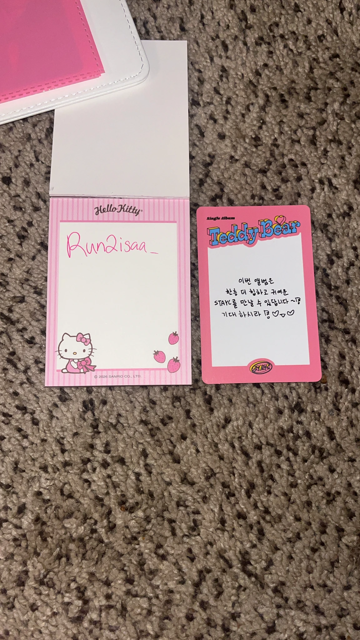 STAYC Yoon STAYC - Yoon - Teddy Bear Album album photocard fun version listing photo 2