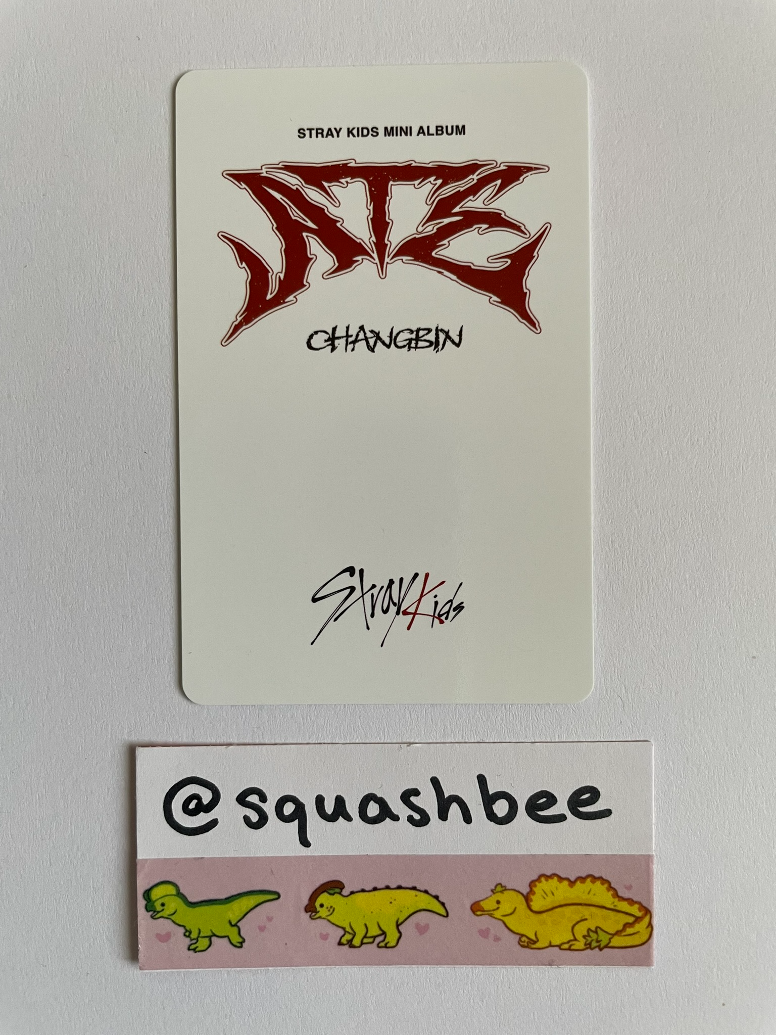 Stray Kids Changbin Stray Kids - Changbin - ATE Album album photocard nemo version B version listing photo 2