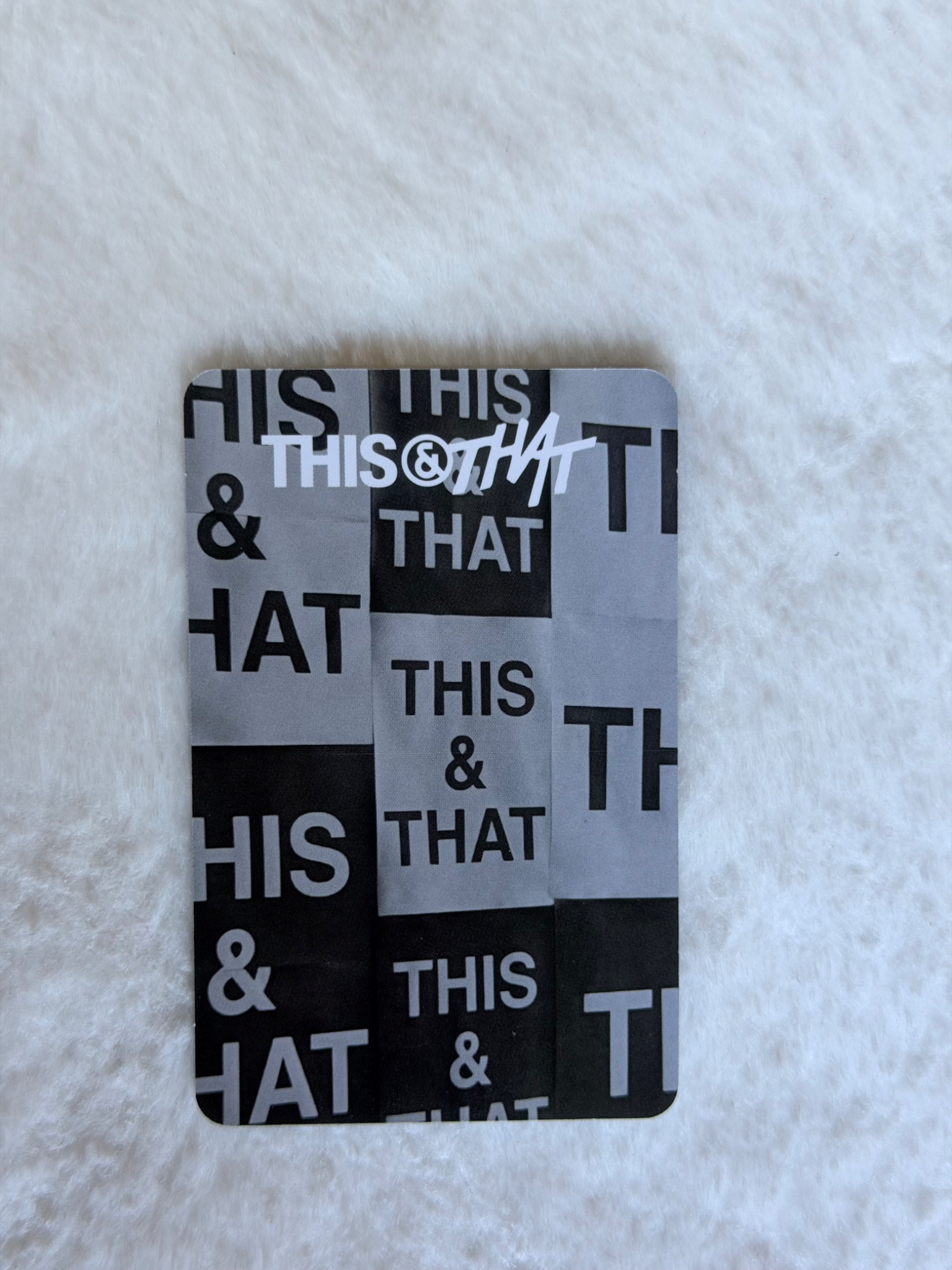 Stray Kids Felix Stray Kids - Felix - This & That Album album photocard that version listing photo 2