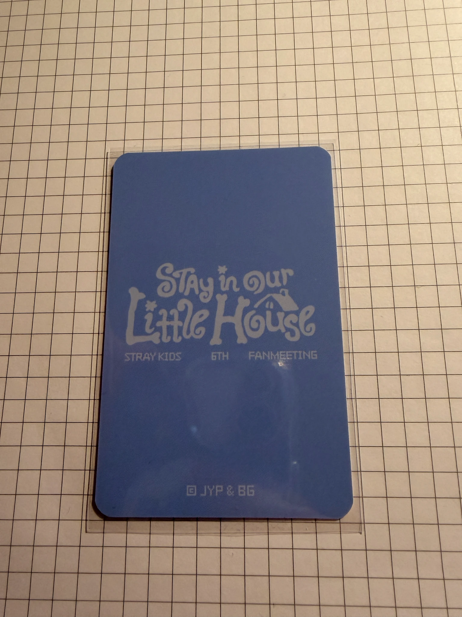 Stray Kids Lee Know Stray Kids - Lee Know - 6th Fanmeeting - STAY in Our Little House  Event box tape A version merch photocard photocard set listing photo 2