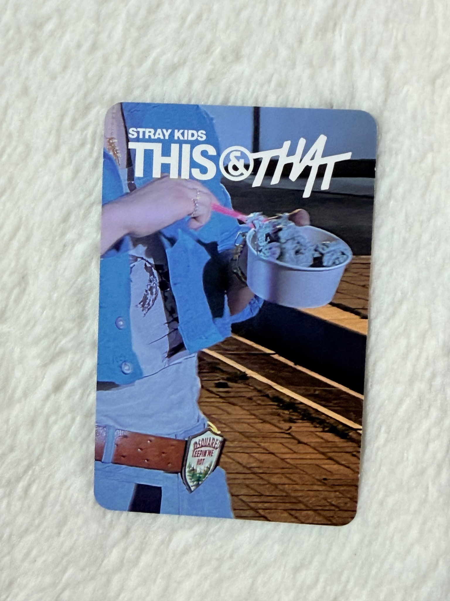Stray Kids Changbin Stray Kids - Changbin - THIS & THAT Album album photocard first press only & version listing photo 2