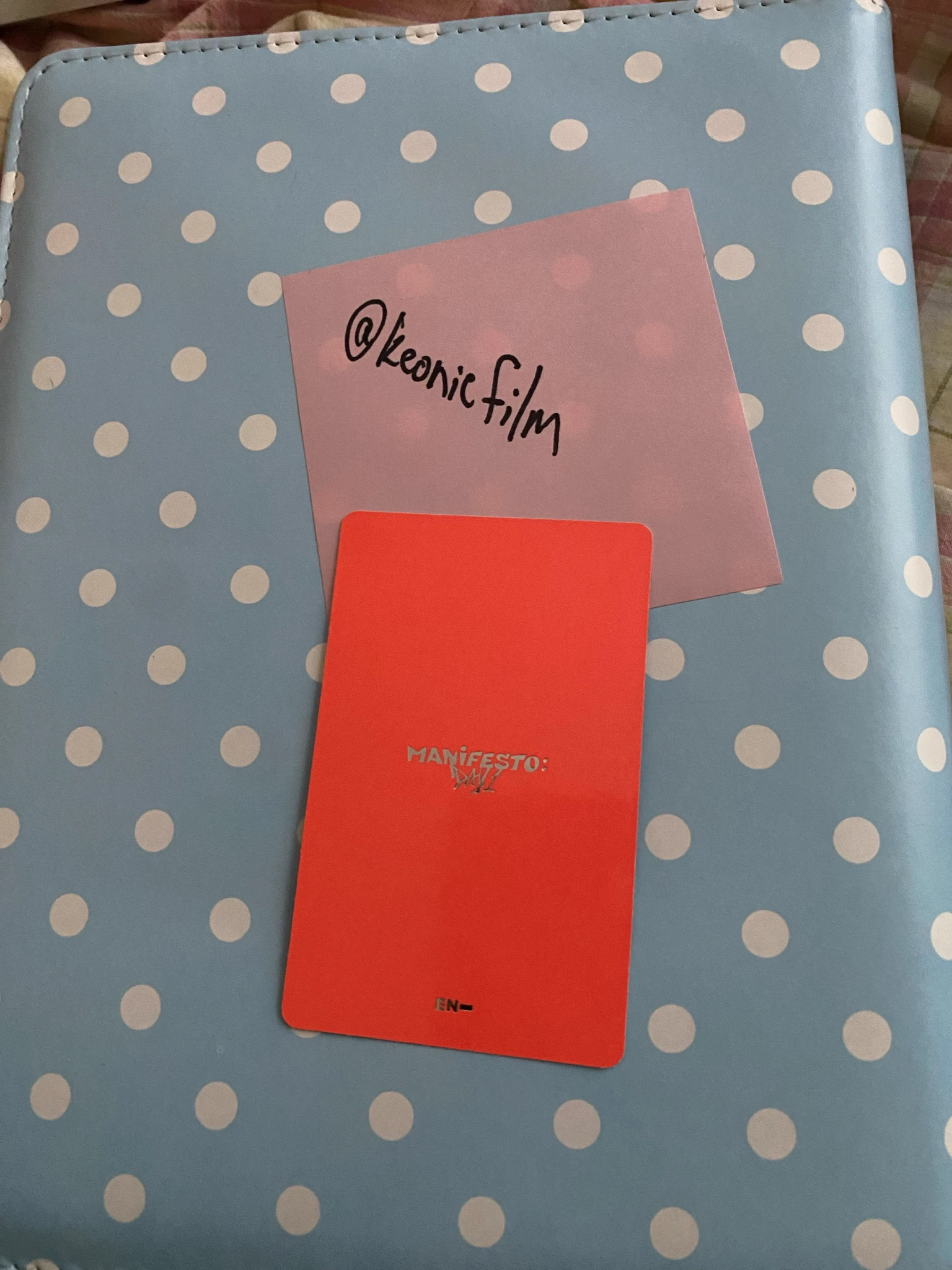 ENHYPEN Jungwon ENHYPEN - Jungwon - MANIFESTO: DAY 1 Album album photocard listing photo 2
