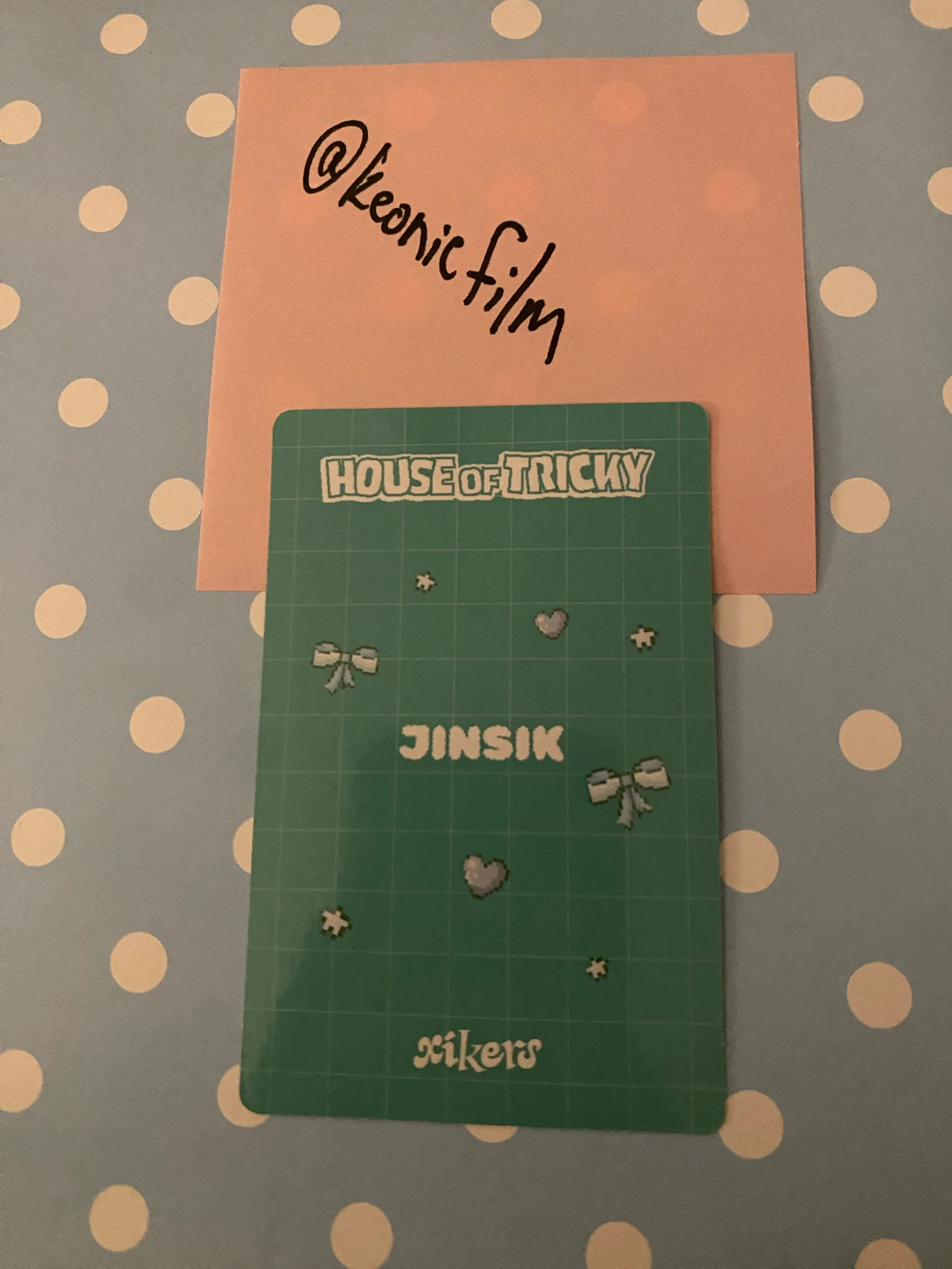 xikers Jinsik Xikers - Jinsik - HOUSE OF TRICKY : HOW TO PLAY Album listing photo 2