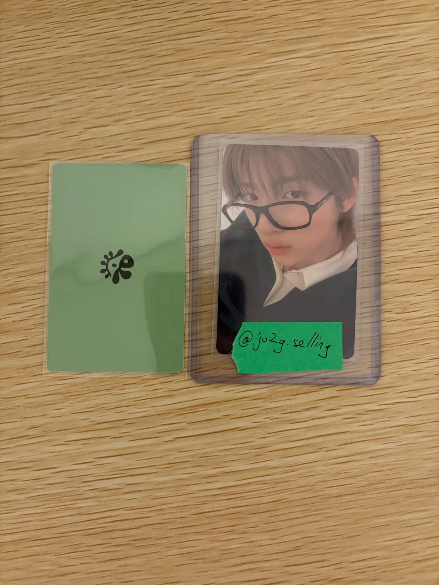 CORTIS James CORTIS - James - GREENGREEN Album album photocard vinyl version listing photo 2