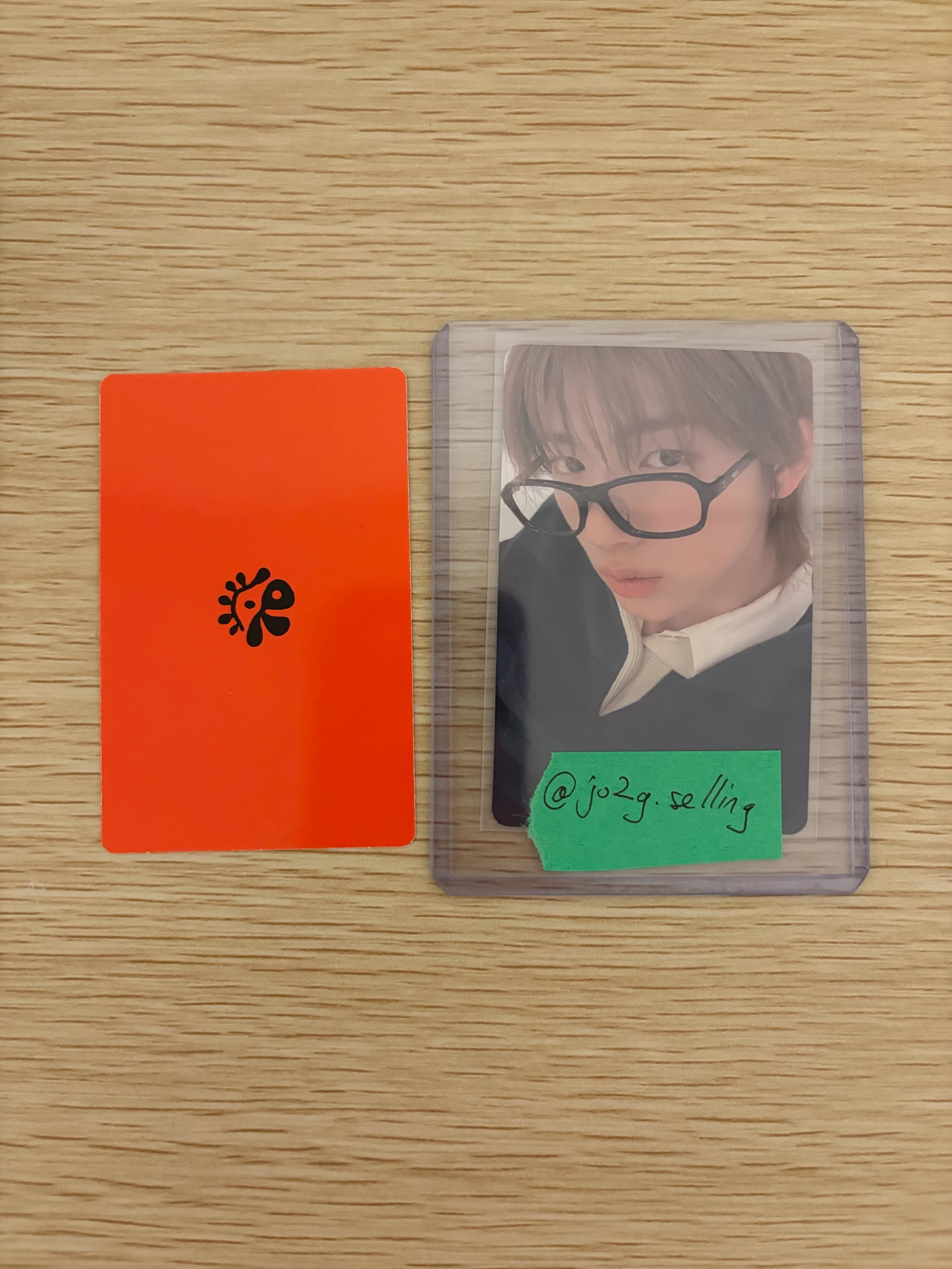 CORTIS James CORTIS - James - GREENGREEN Album album photocard dice version photocard set listing photo 2