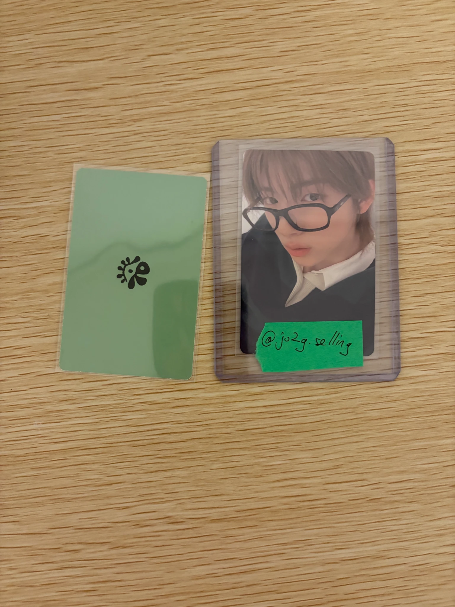 CORTIS Keonho CORTIS - Keonho - GREENGREEN Album album photocard vinyl version listing photo 2