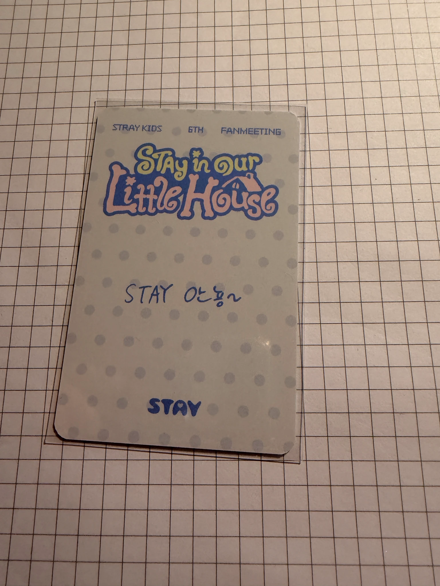 Stray Kids Changbin Stray Kids - Changbin - 6th Fanmeeting - STAY in Our Little House  Event offline fan meeting entrance benefit day 1 listing photo 2