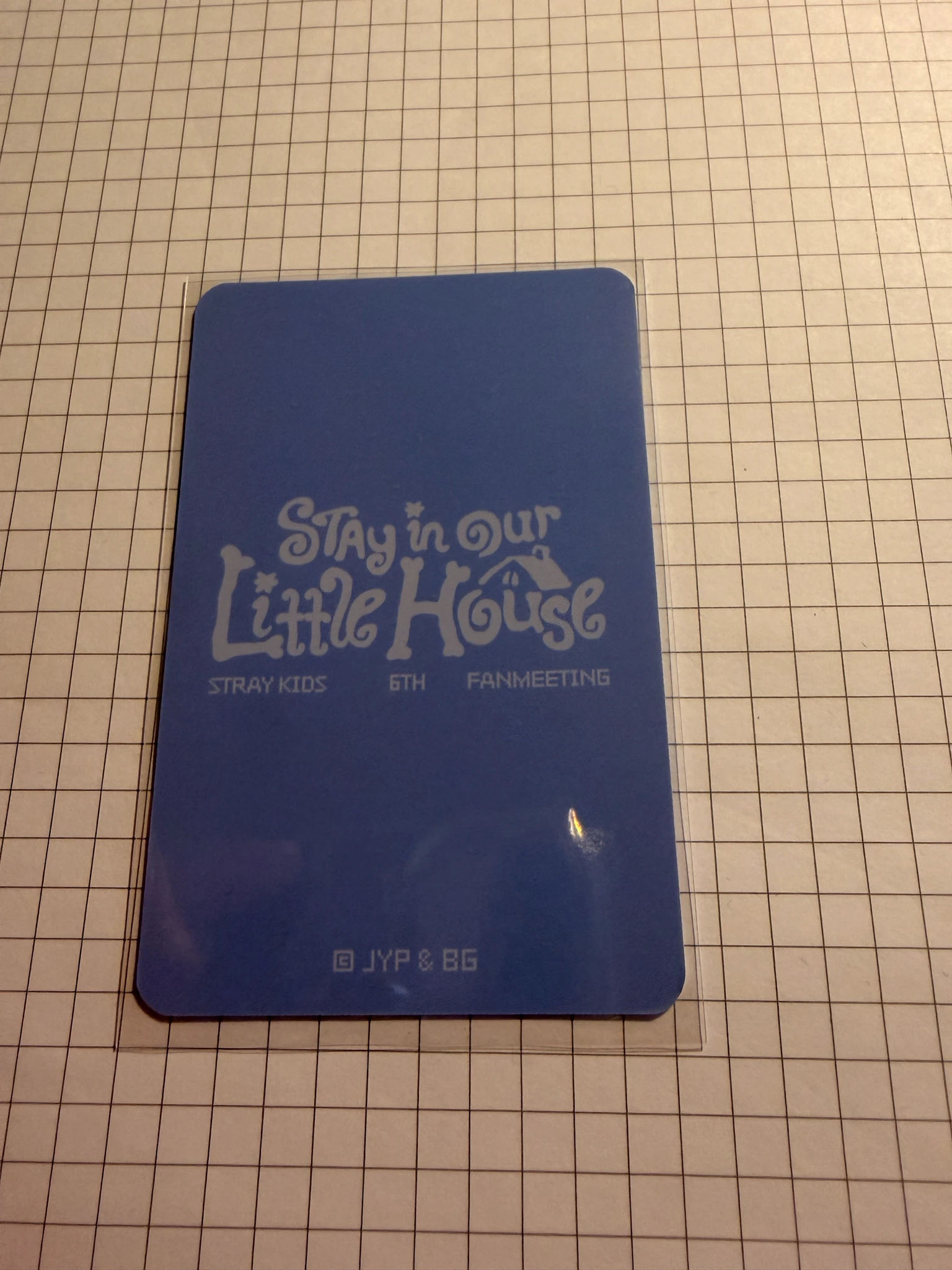 Stray Kids Changbin Stray Kids - Changbin - 6th Fanmeeting - STAY in Our Little House  Event merch photocard A version box tape photocard set listing photo 2