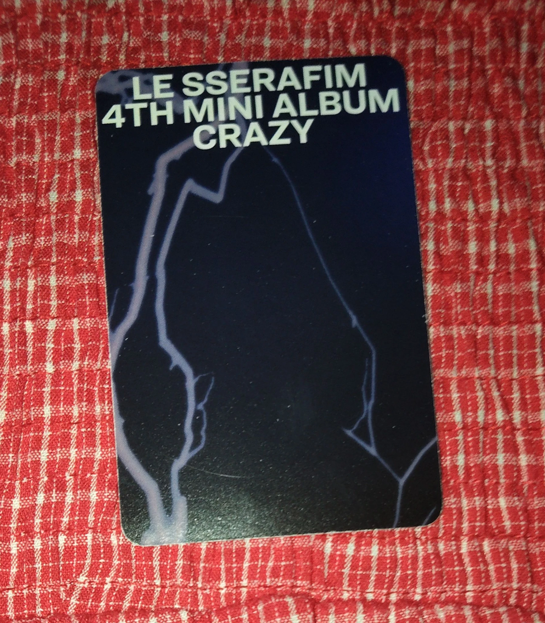LE SSERAFIM Hong Eunchae LE SSERAFIM - Hong Eunchae - CRAZY Album target exclusive listing photo 2