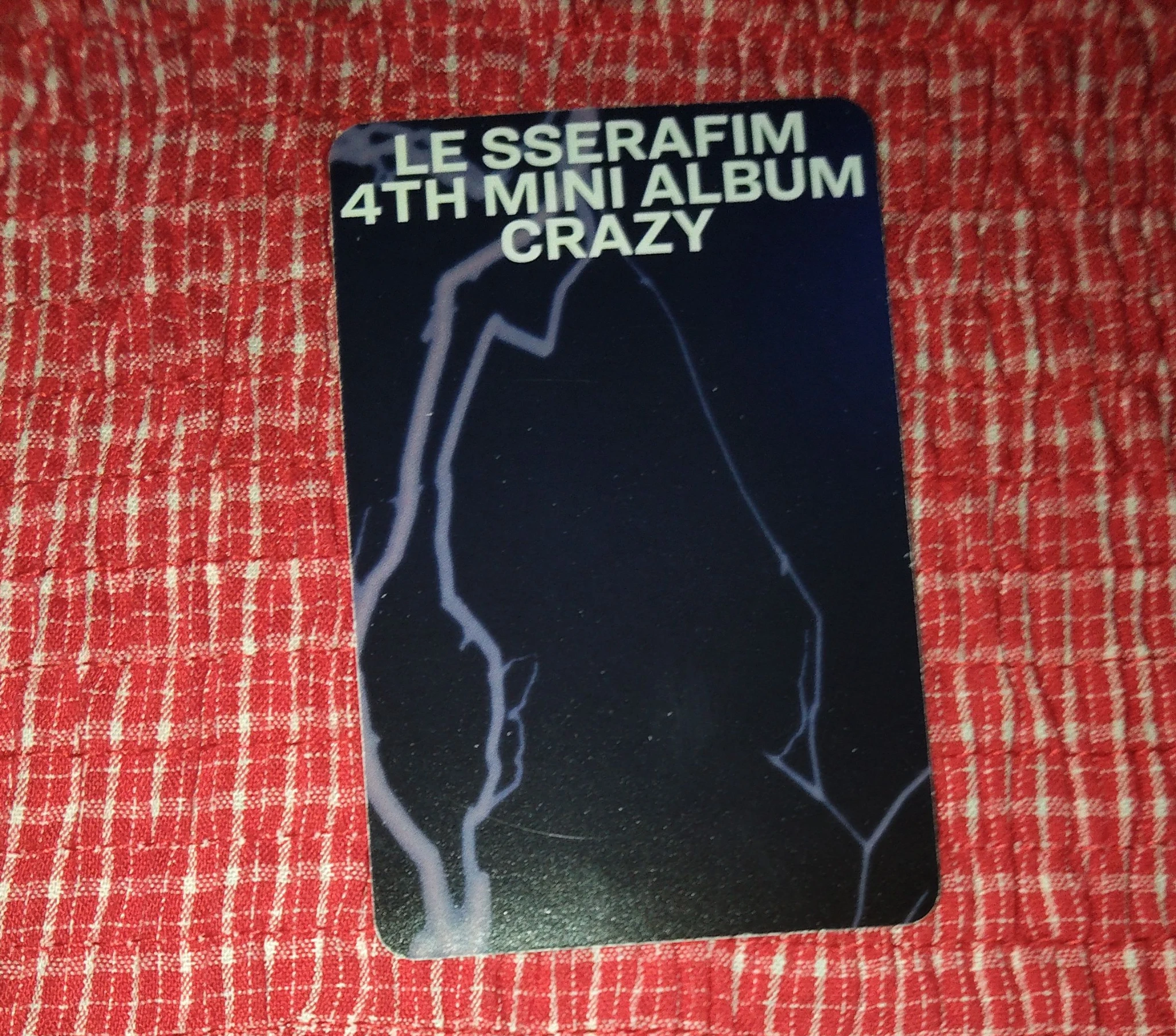 LE SSERAFIM Kazuha LE SSERAFIM - Kazuha - CRAZY Album target exclusive listing photo 2