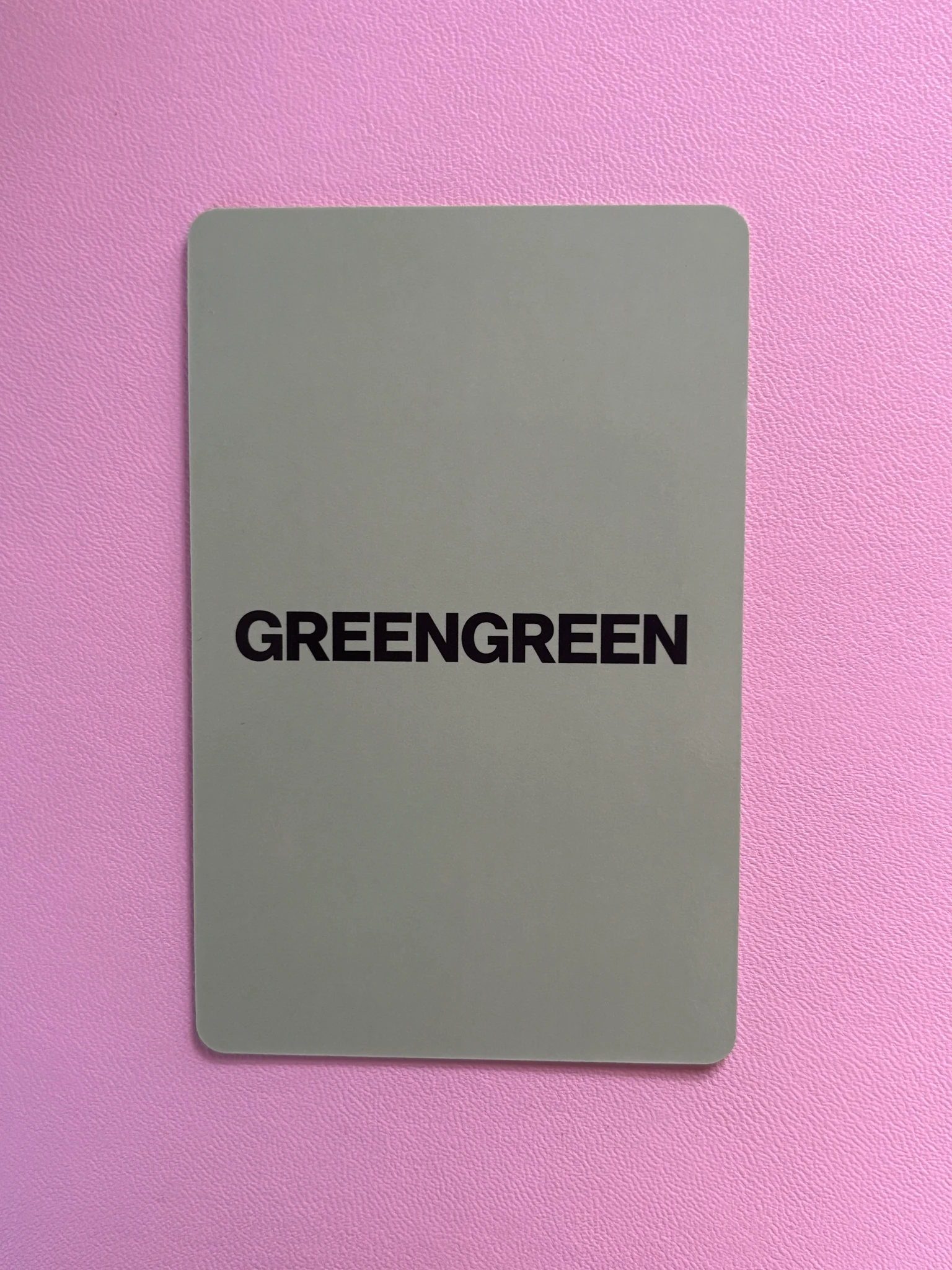CORTIS Seonghyeon CORTIS - Seonghyeon - GREENGREEN Album weverse japan shop (wvj) pob (pre-order benefit) listing photo 2